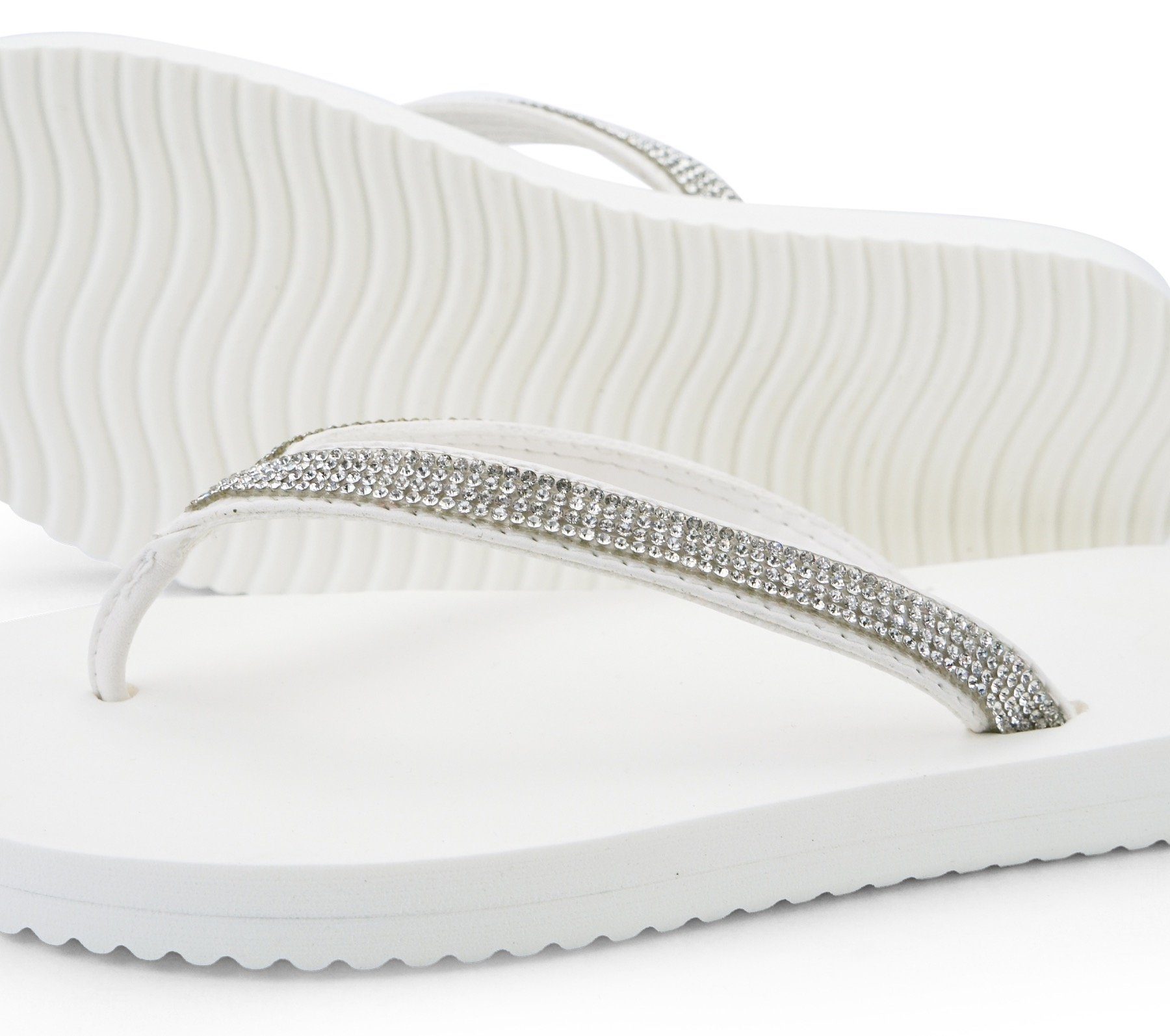 Flip Flop Teenslippers Flip* zomerschoen, slippers, poolslides met glinsterende bandjes