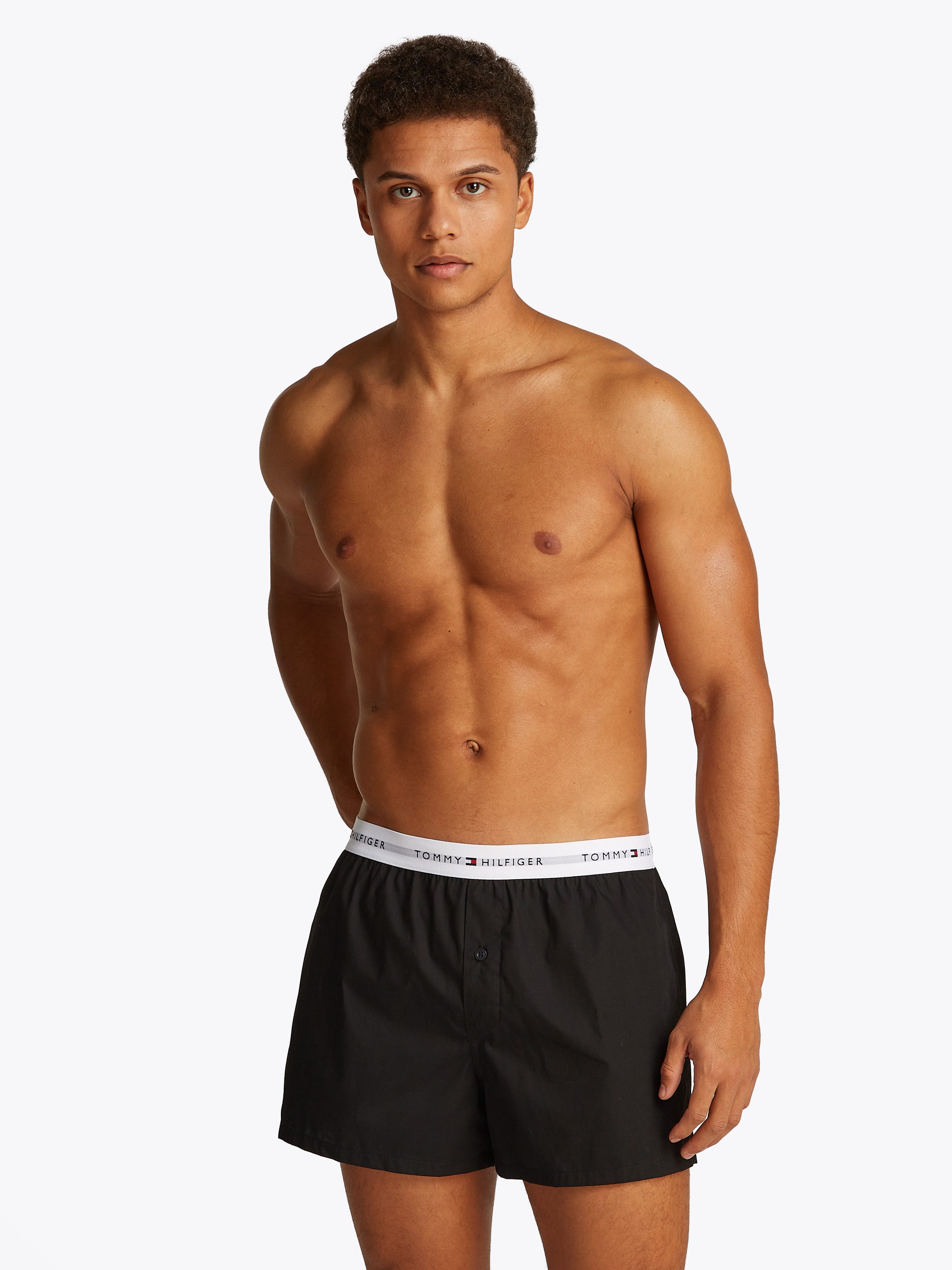 Tommy Hilfiger Underwear Geweven boxershort 2P WOVEN BOXER (set, 2 stuks, 2 stuks)