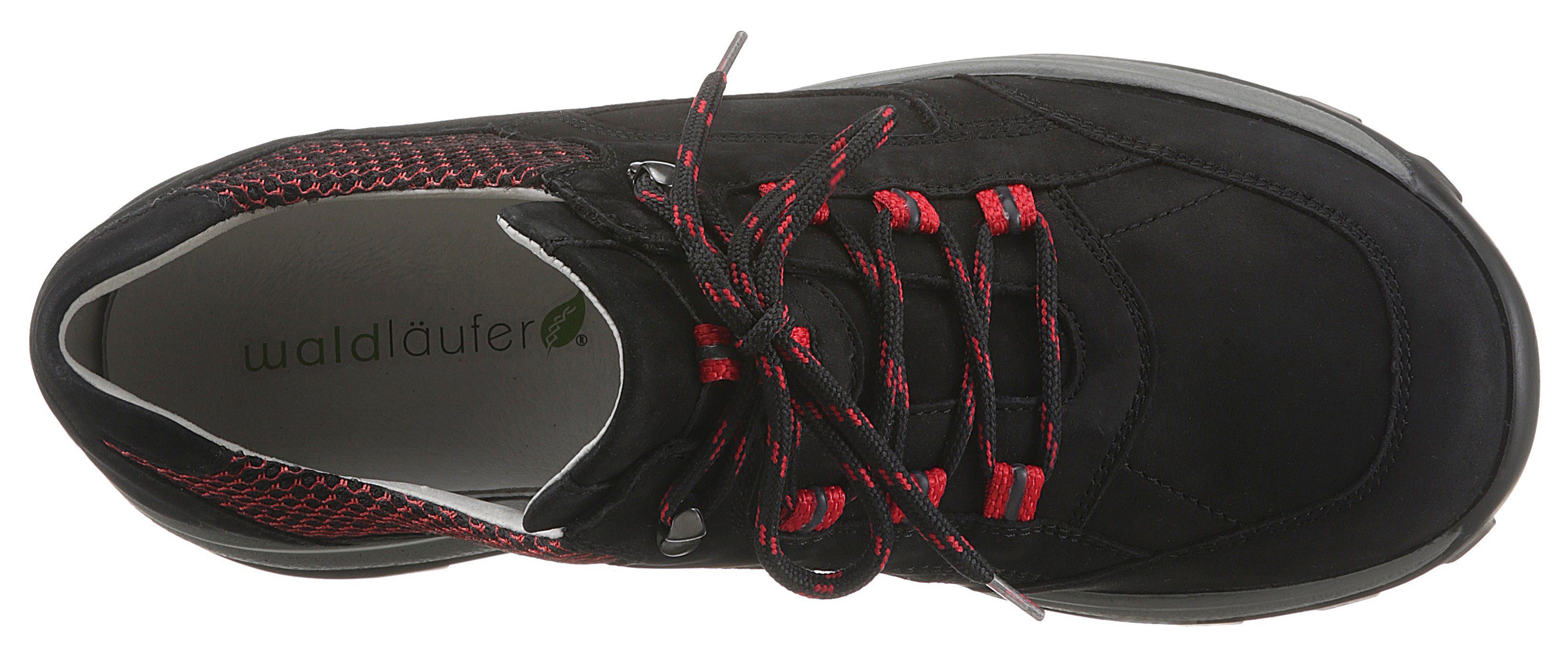 Waldläufer Veterschoenen Holly met uitneembare voetbed, vrijetijdsschoen, lage schoen, veterschoen
