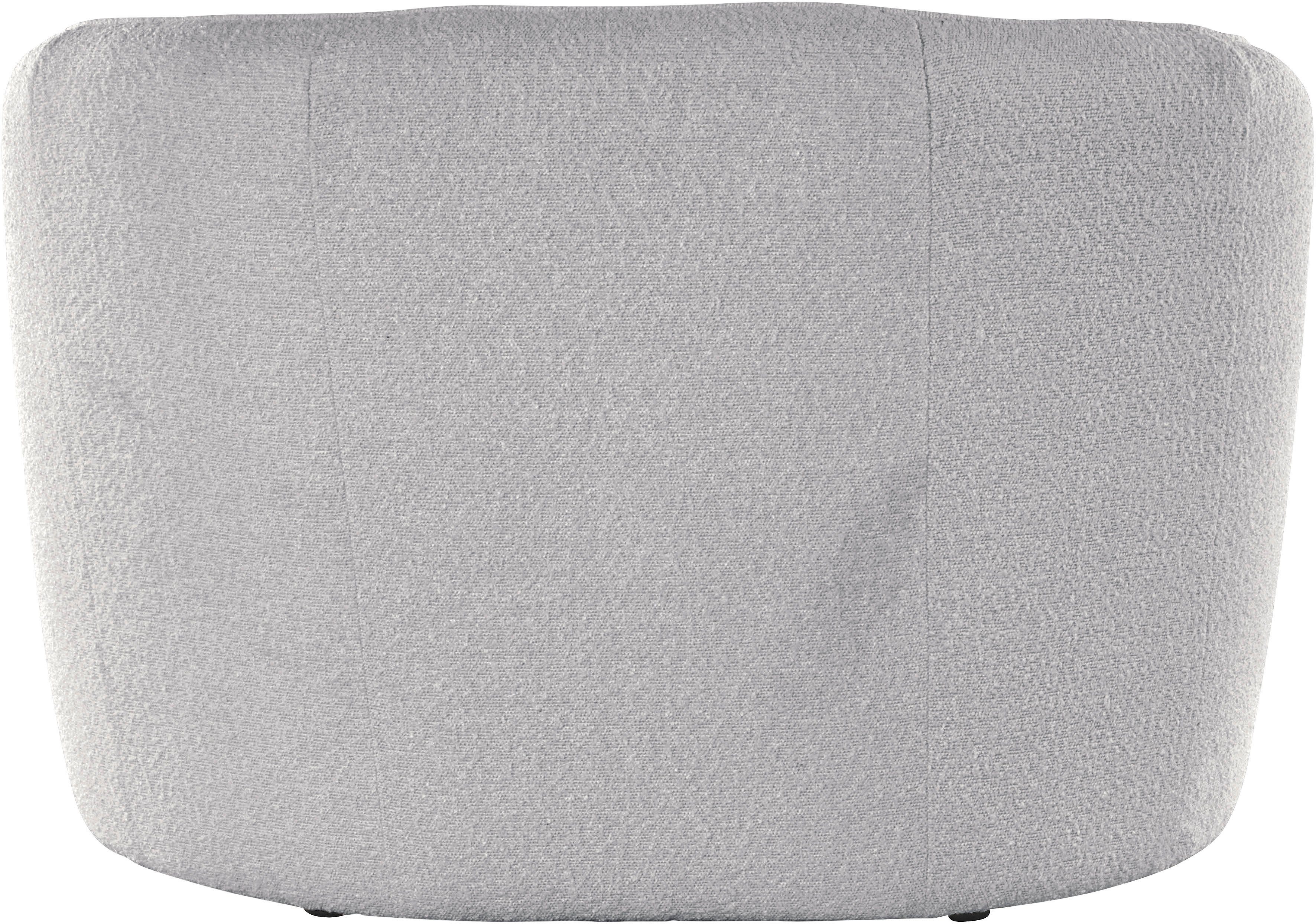 andas Fauteuil Kreukelzone ook met bouclé-bekleding