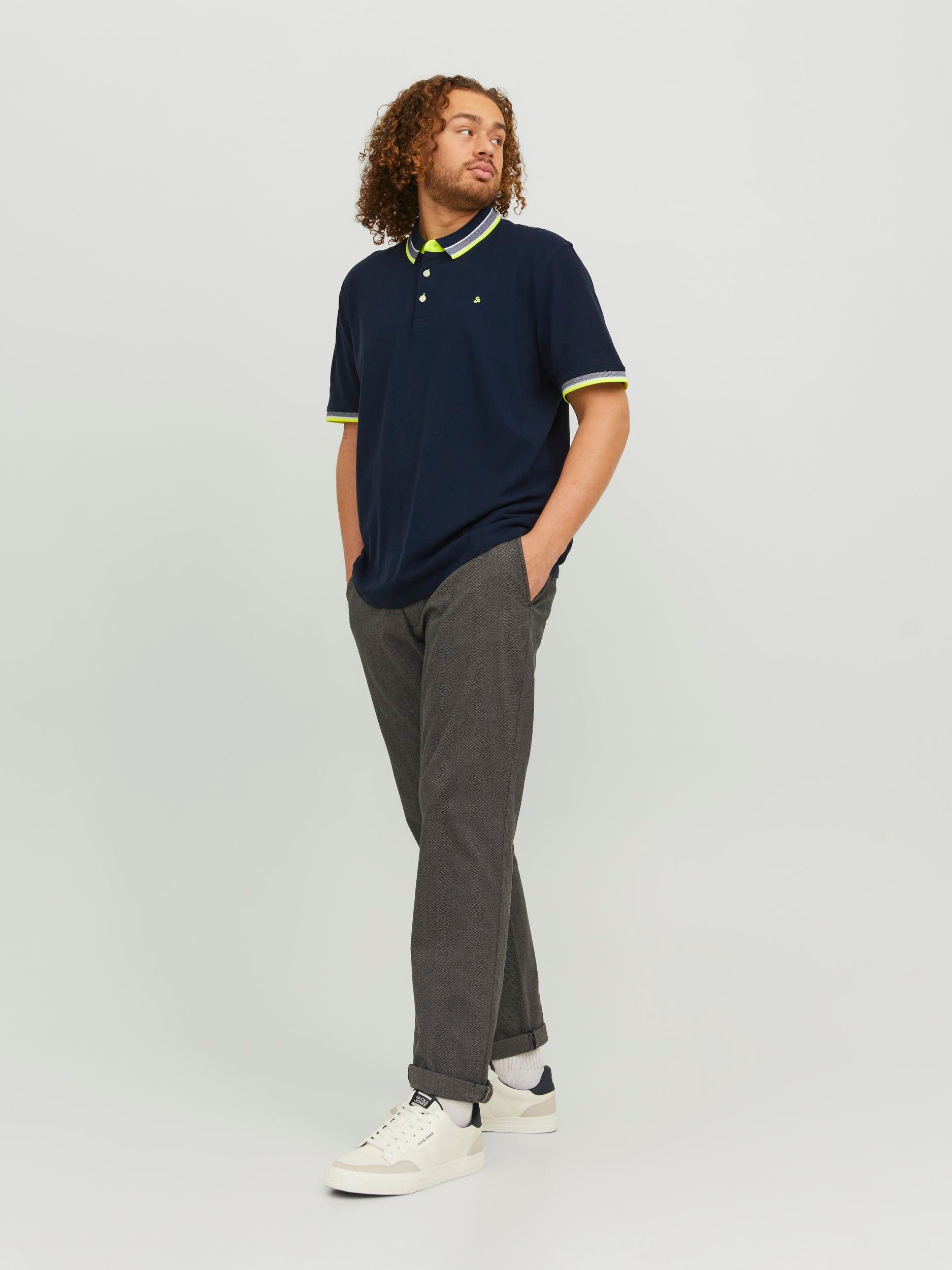 Jack & Jones PlusSize Poloshirt JJEPAULOS POLO SS NOOS PLS
