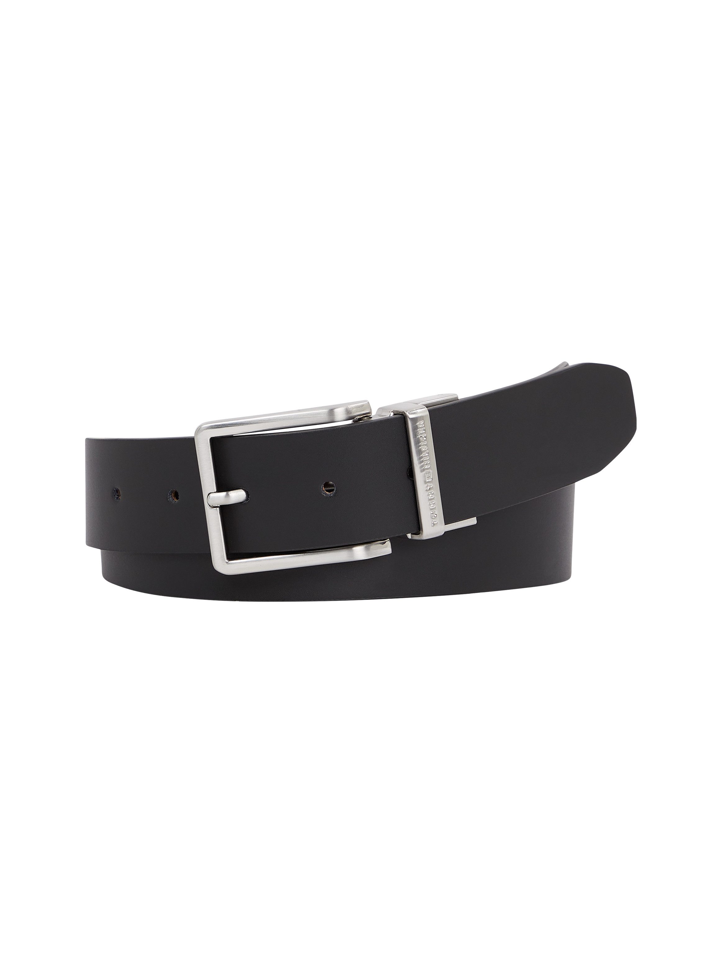 Tommy Hilfiger Leren riem Oliver Rev. 3.5 cm