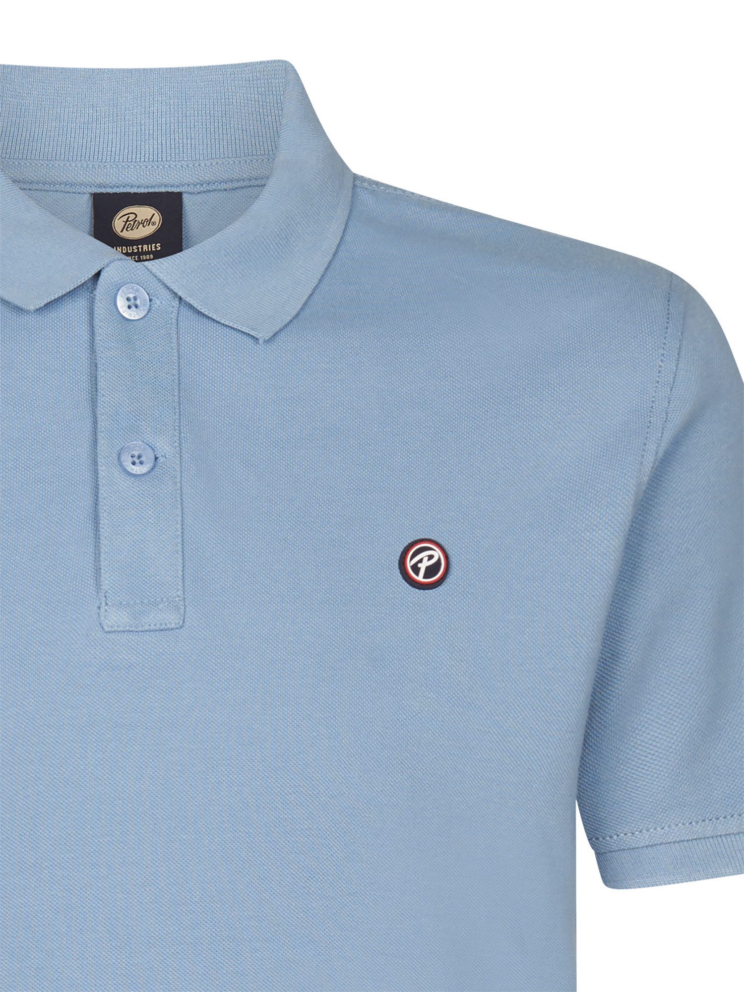 Petrol Industries Poloshirt met geborduurd logo