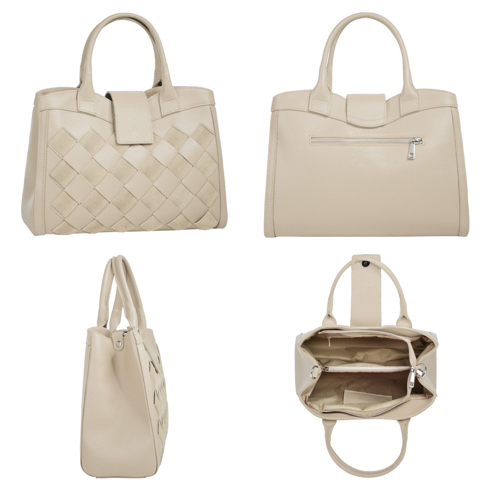 Samantha Look Tas echt leer, made in italy