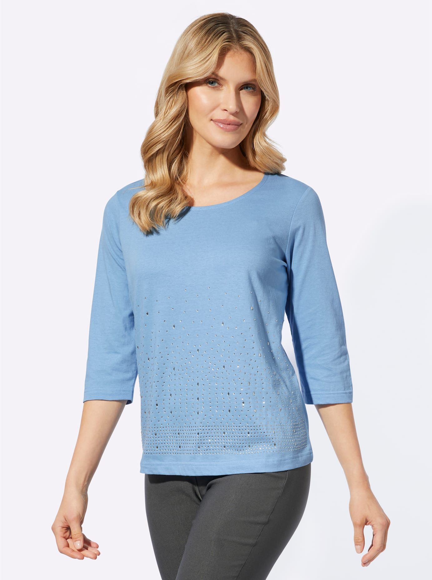 Classic Basics Shirt met 3 4 mouwen Shirt met korte mouwen (1-delig)