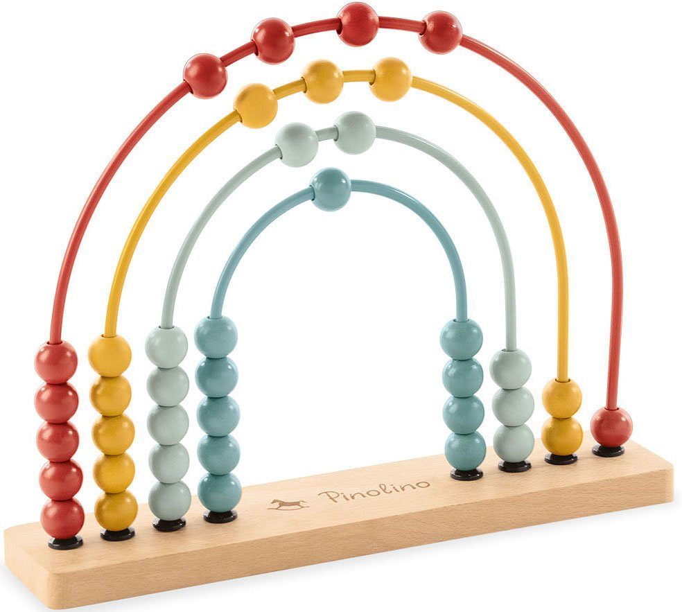 Pinolino® Leerspeelgoed Abacus-regenboog - Ruby van hout, fsc®- beschermt bos - wereldwijd