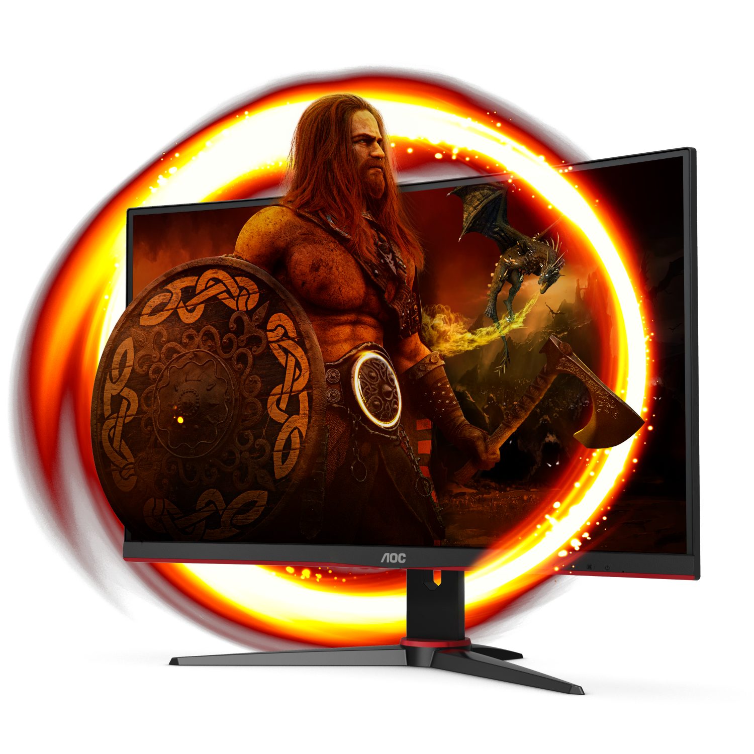 AOC Gaming-monitor C27G2E/BK, 68,5 cm / 27", FHD