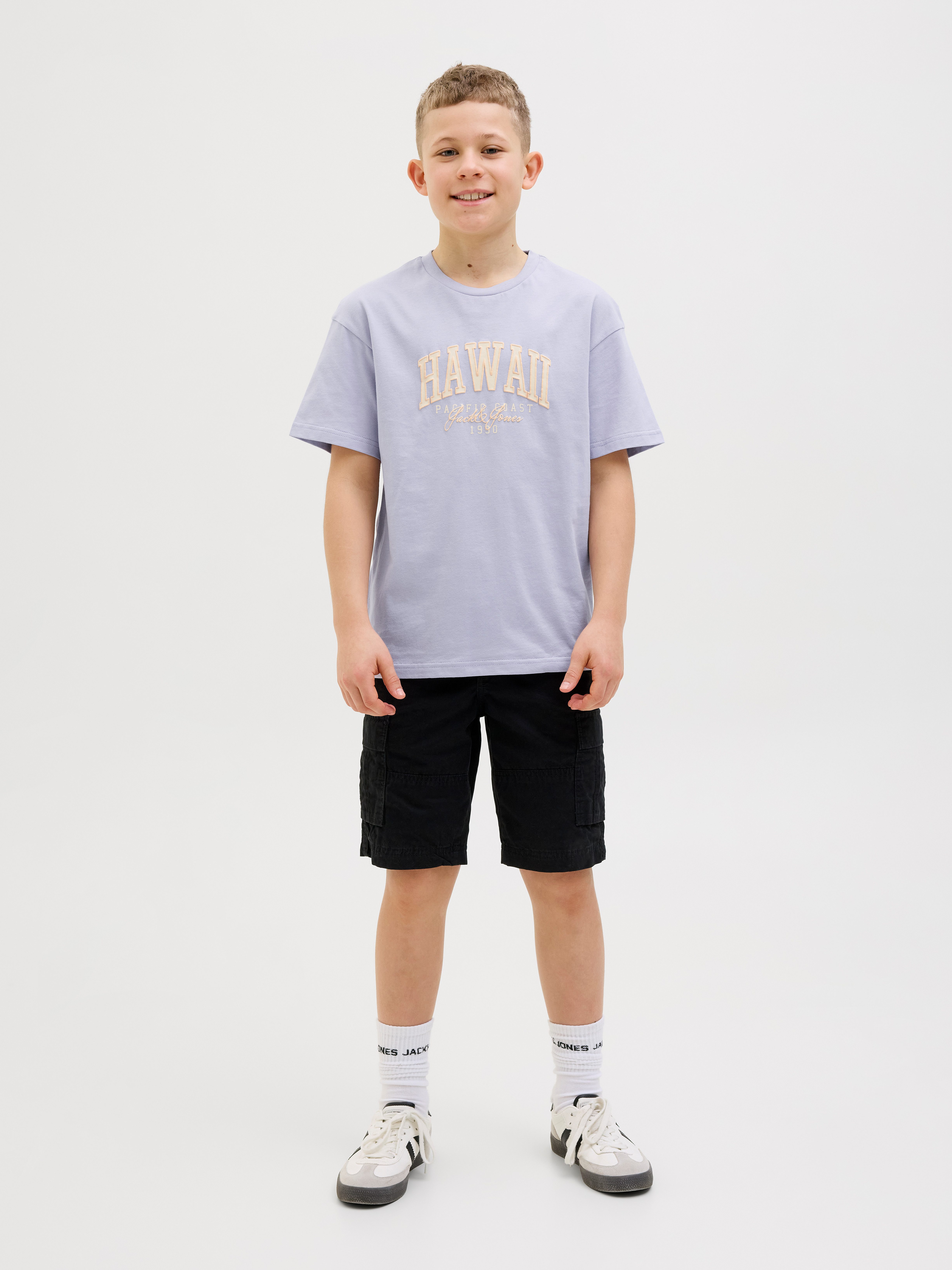 Jack & Jones Junior T-shirt JJDETROIT TEE SS CREW NECK JNR