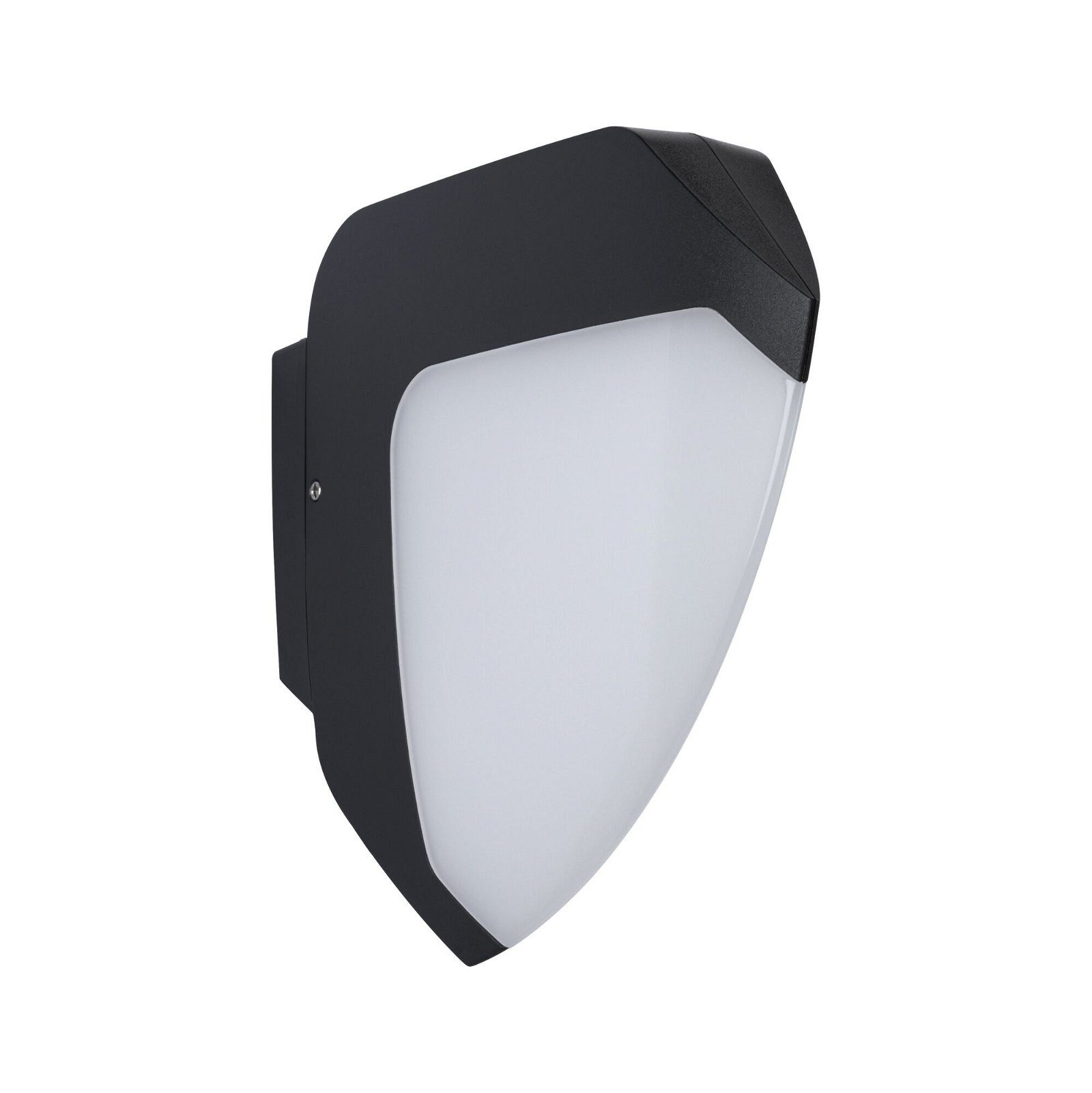 Paulmann Led-wandlamp voor buiten Ikosea IP44 50x203mm 3000K 4,4W 350lm 230V Antraciet Kunststof (1 stuk)
