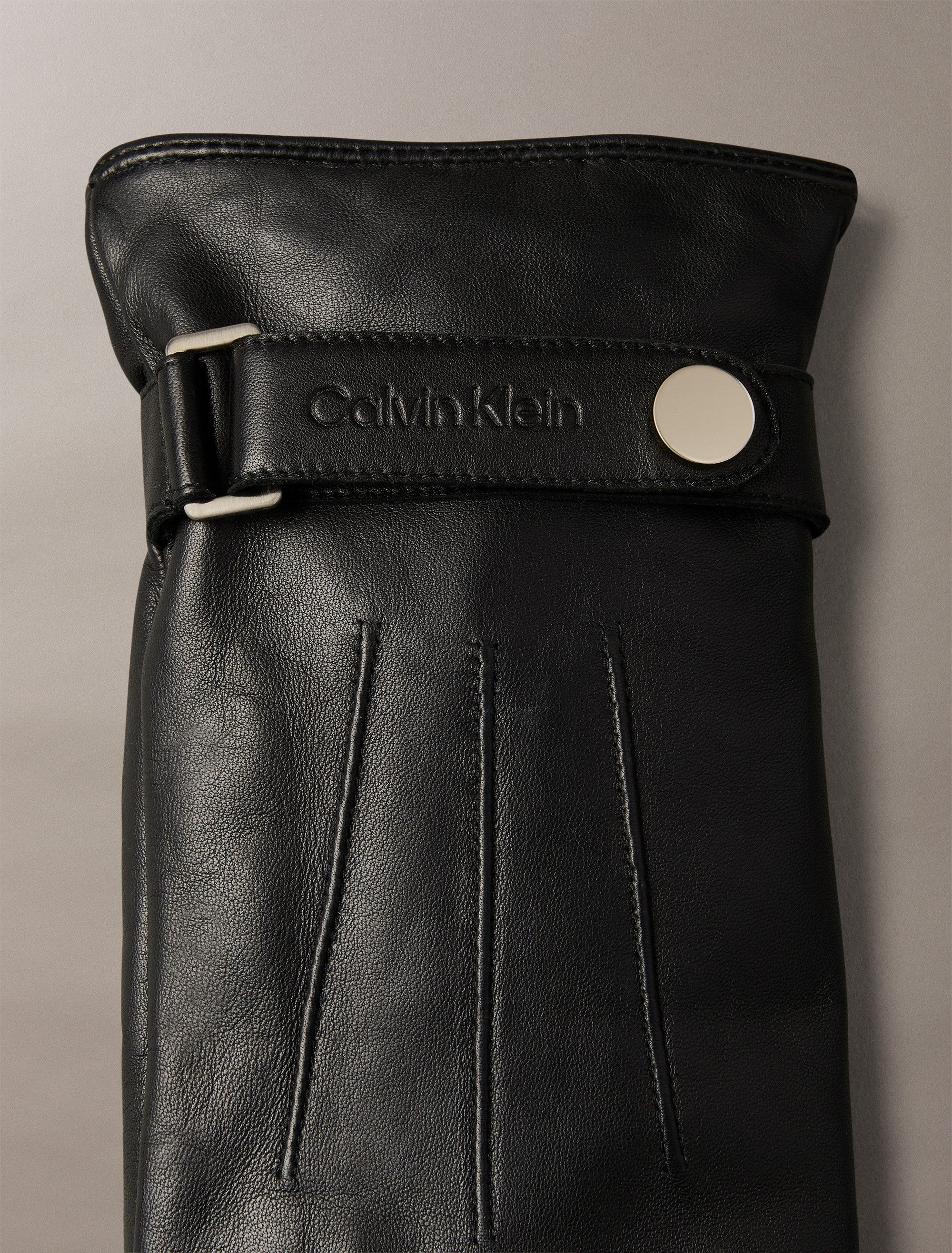 Calvin Klein Leren handschoenen
