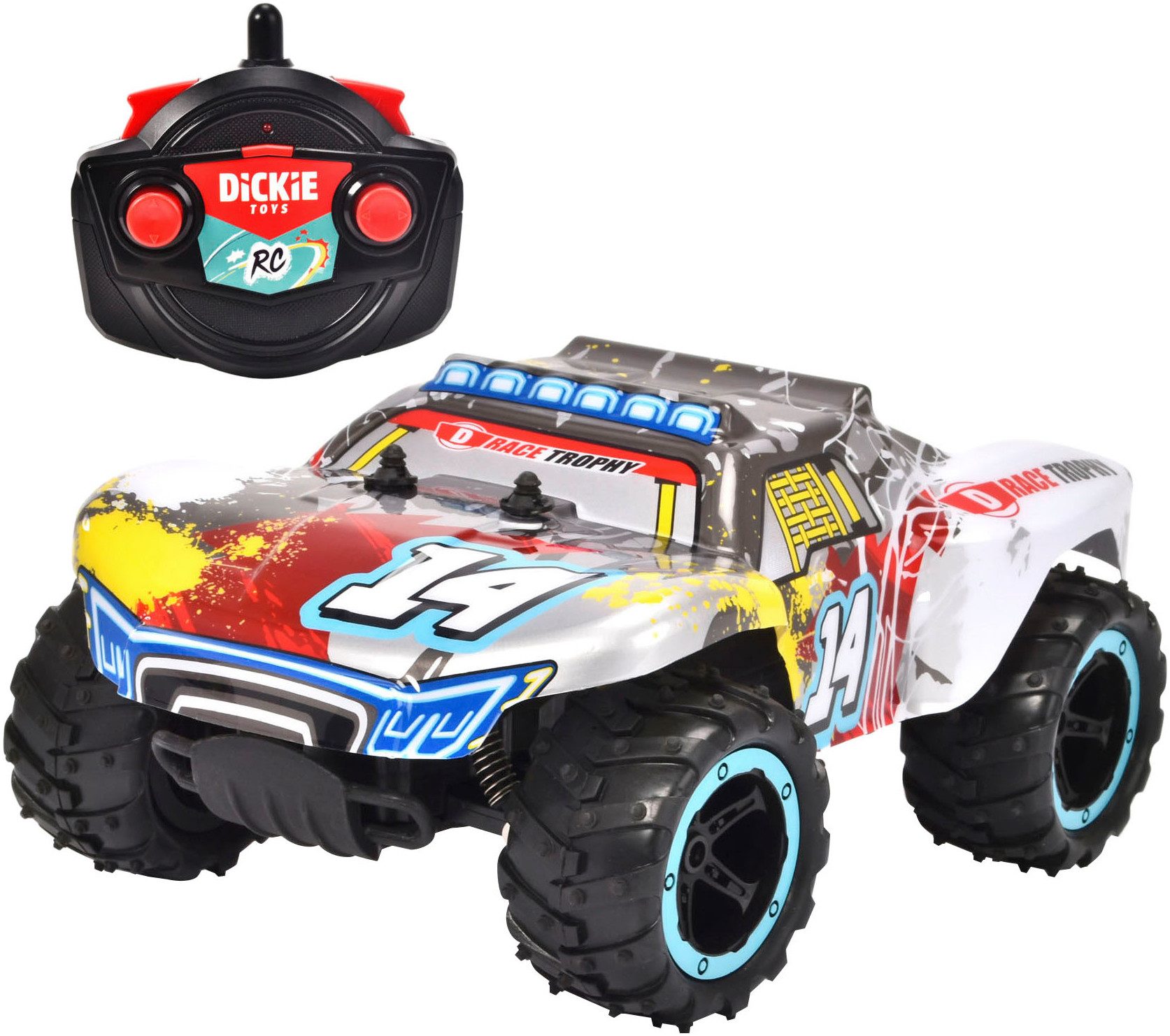 Dickie Toys Radiografisch bestuurbare truck Race Trophy, 2,4 GHz