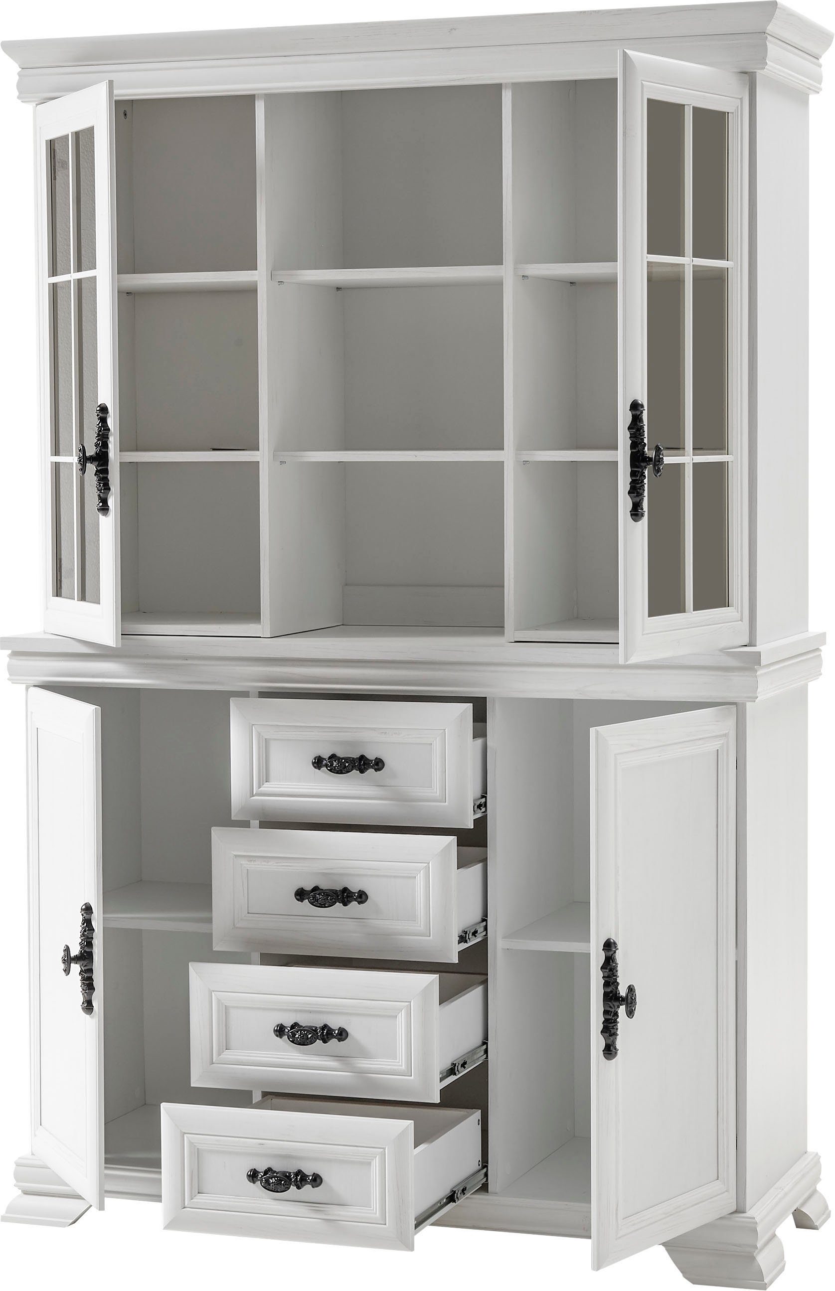 Home affaire Buffetkast Royal Breedte ca. 128 cm