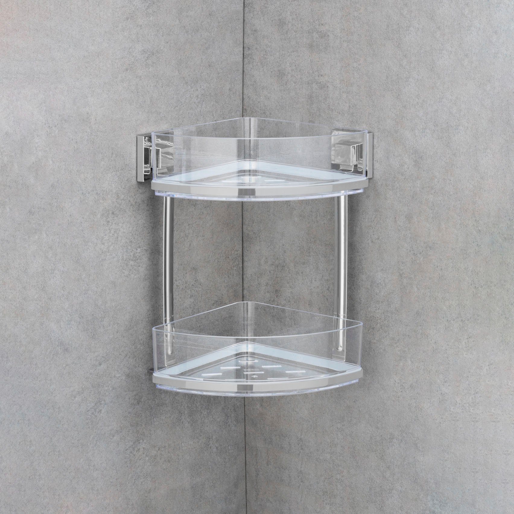 WENKO Hoekrek Vacuum-Loc Quadro