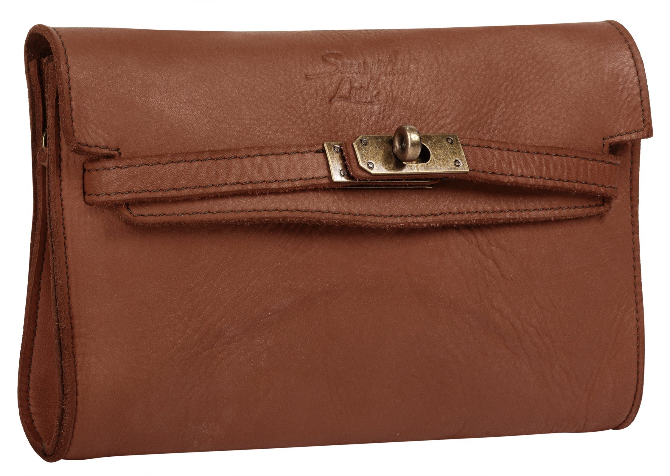 Samantha Look Schoudertas echt leer, made in italy