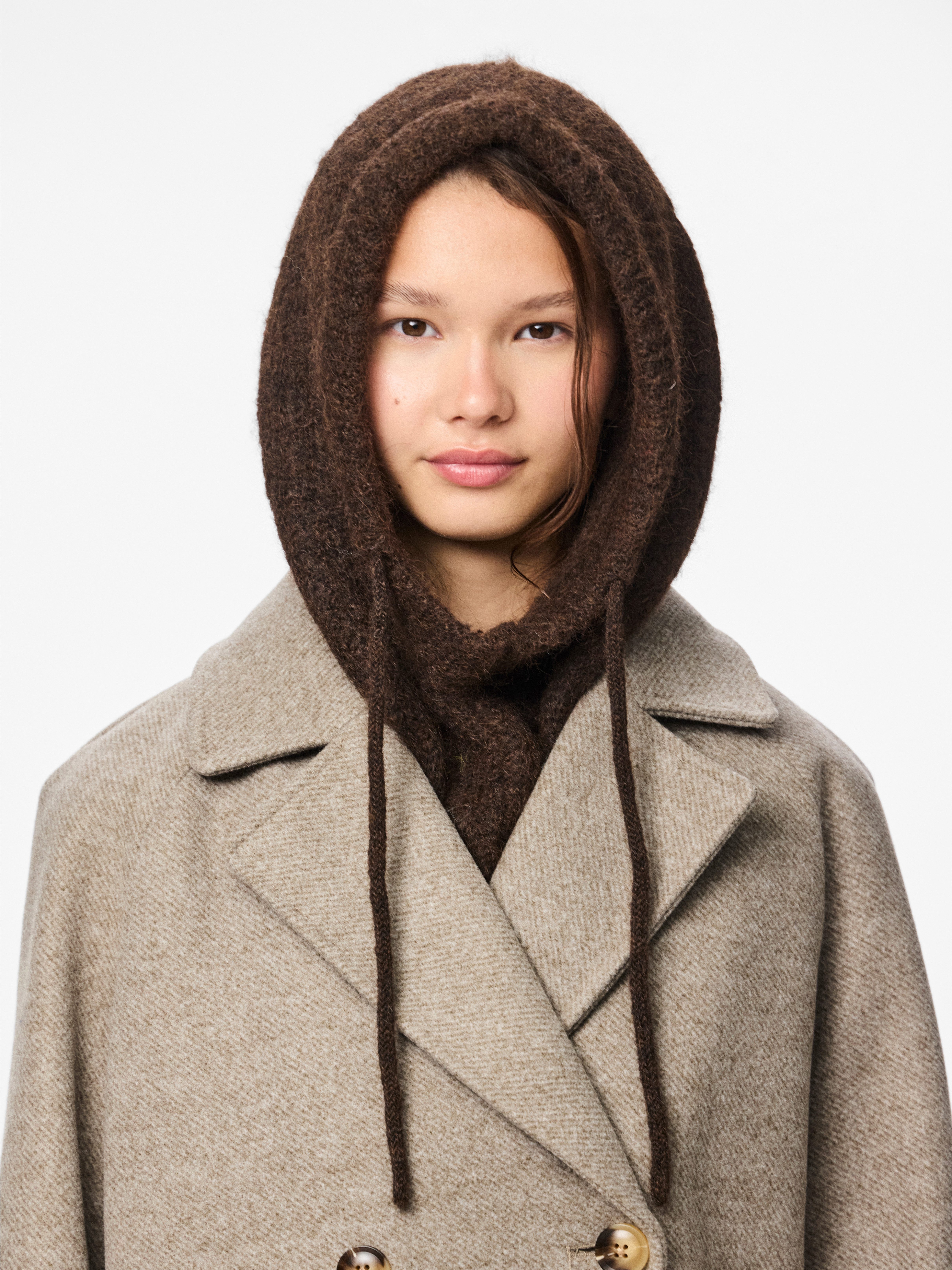 pieces Gebreide muts PCNAMBI BALACLAVA NOOS BC