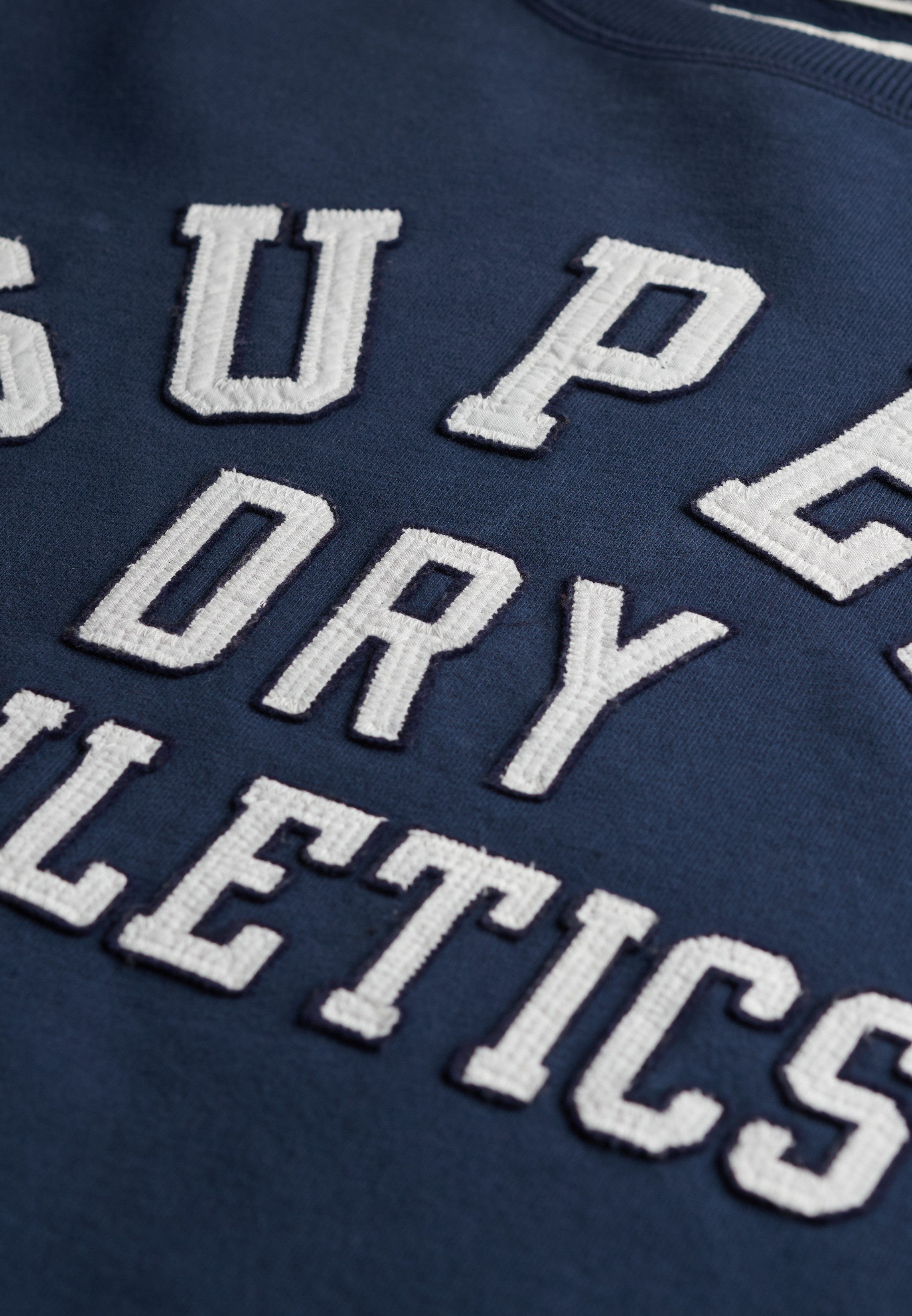 Superdry Sweatshirt Ath Ess Relaxed Applique Crew