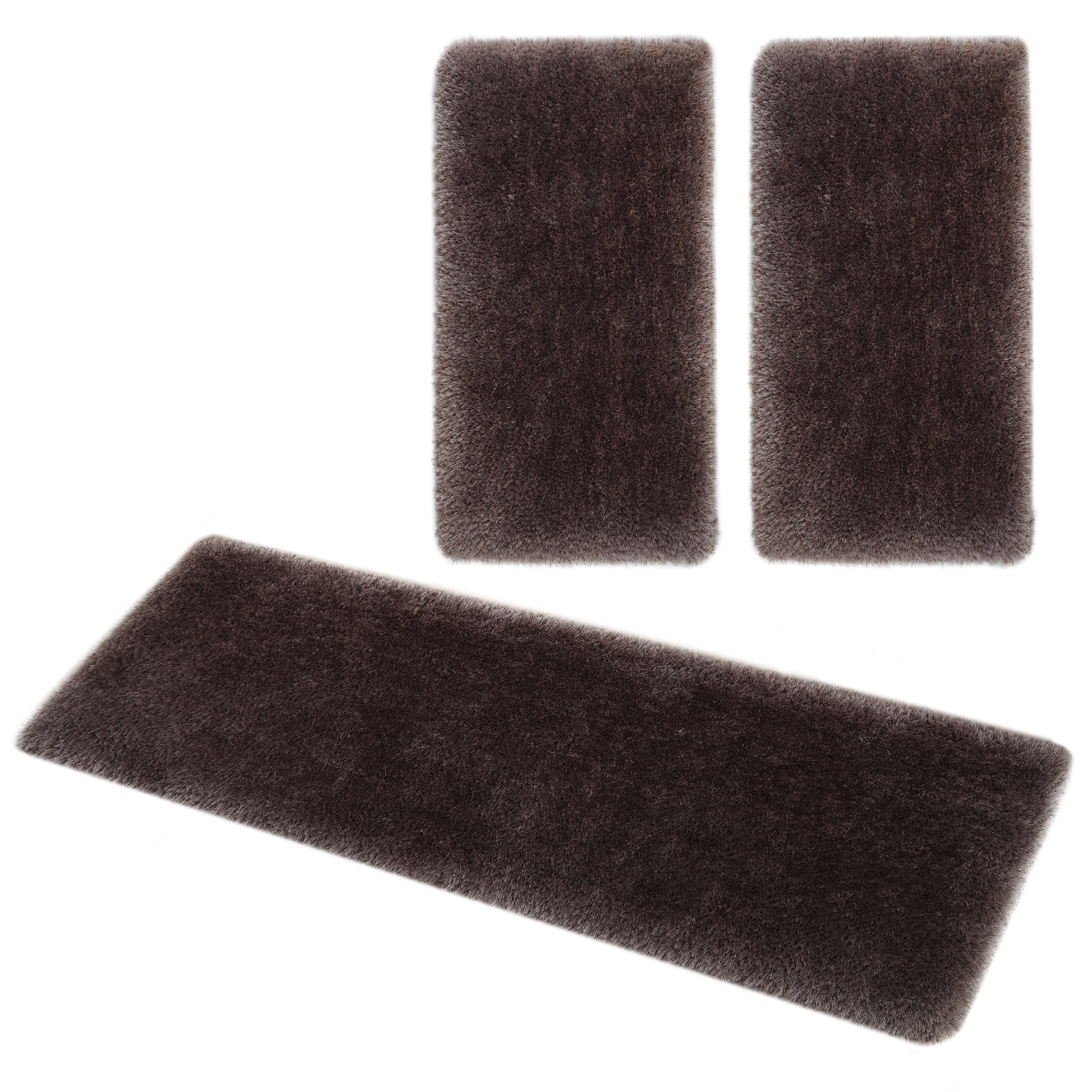 Guido Maria Kretschmer Home&Living Set slaapkamerkleedjes Micro exclusieve tapijt, zeer hoge pool, zacht door microvezel