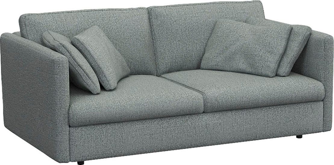 FLEXLUX 2,5-zitsbank Lovane Zacht en zeer comfortabel, grote zitdiepte op koudschuim, inclusief sierkussen