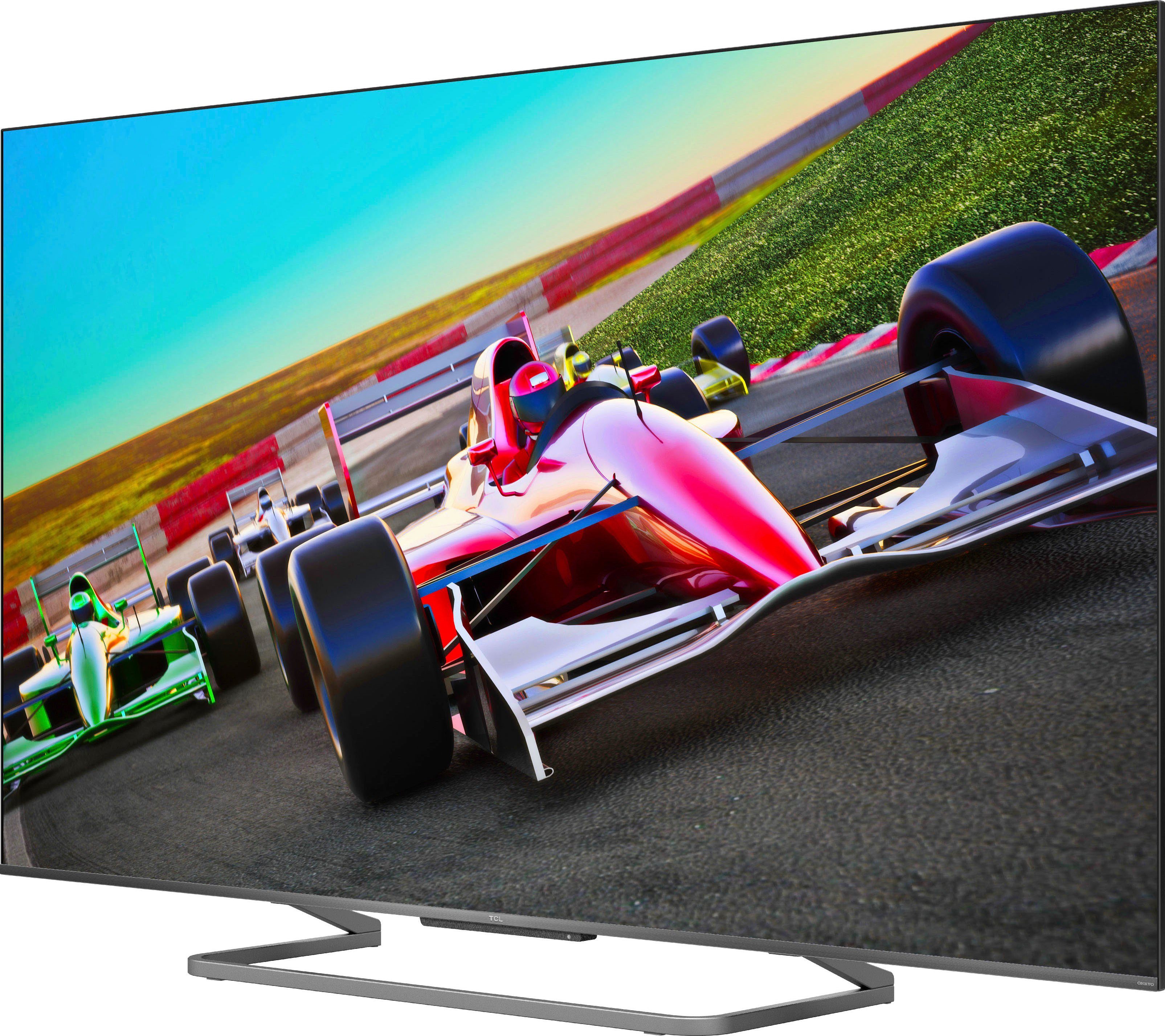 TCL QLED-TV 65C728X1, 164 cm / 65", 4K Ultra HD, Smart TV - Android TV, Android 11, Onkyo-geluidssysteem, gaming tv