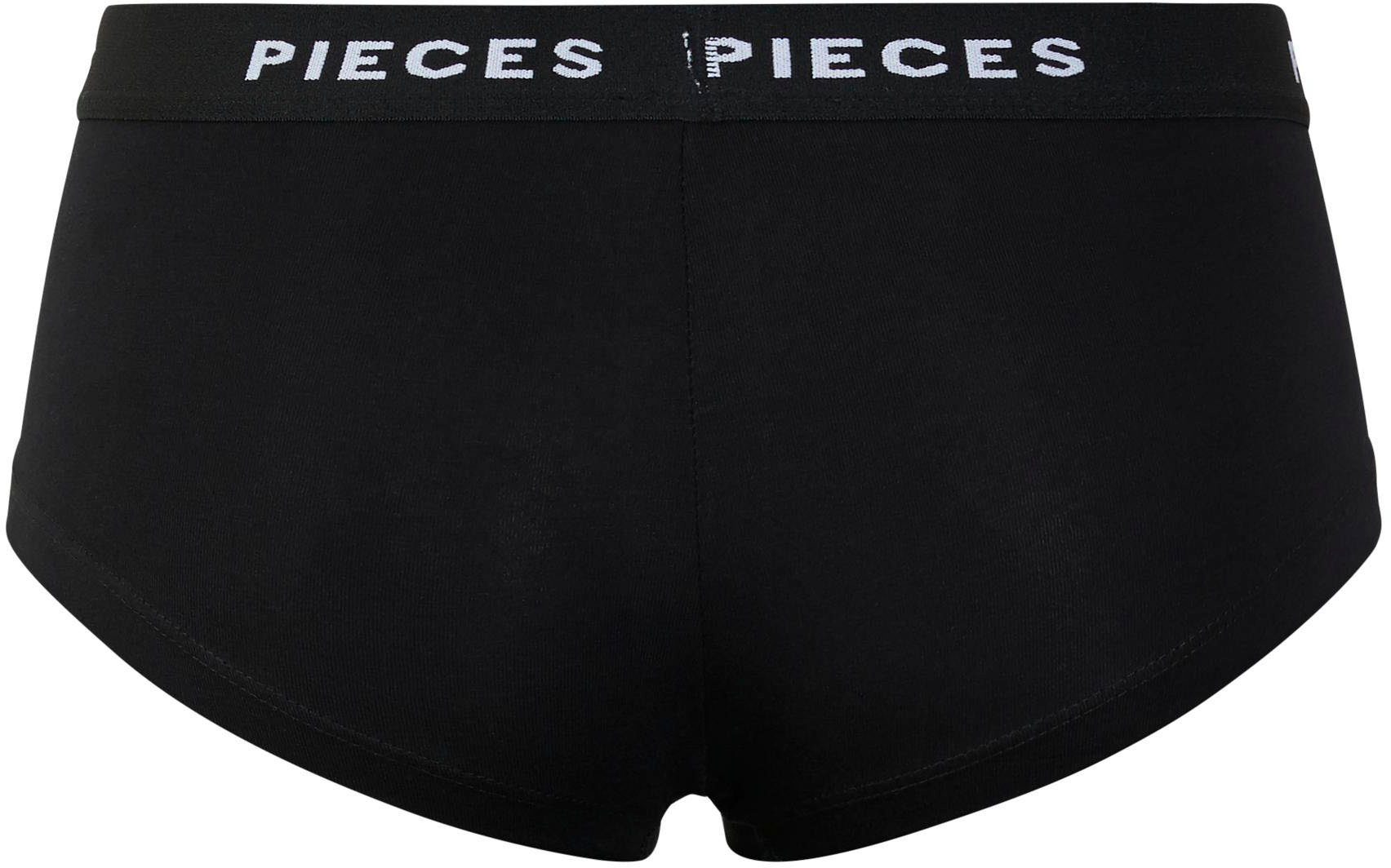 pieces Hipster PCLOGO LADY 4 PACK SOLID NOOS BC (4 stuks, Set van 4)