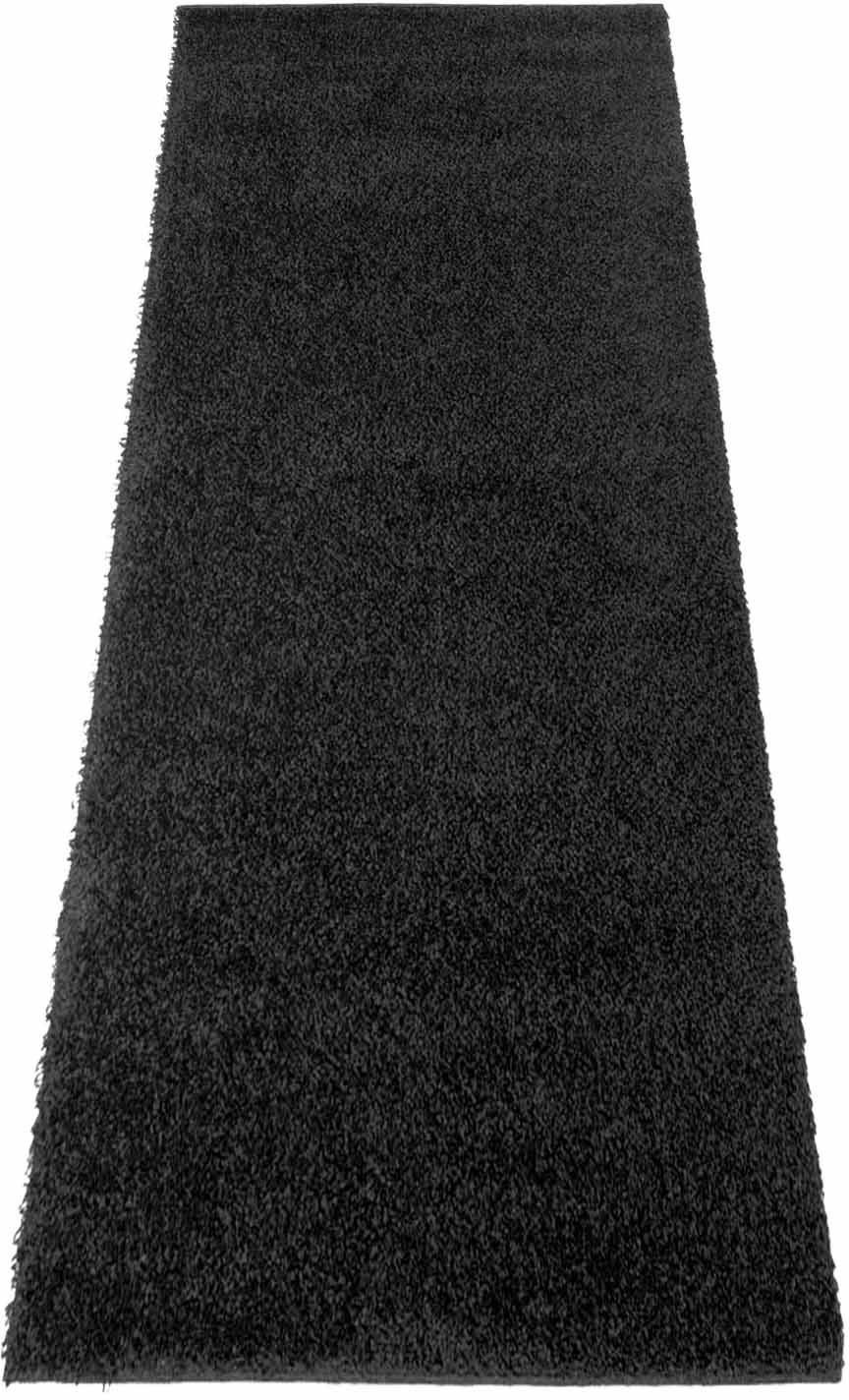 Carpet City Hoogpolig vloerkleed Shaggy Uni 500 Loper, shaggy, uni, hoogpolig, zacht, woonkamer, slaapkamer, kinderkamer