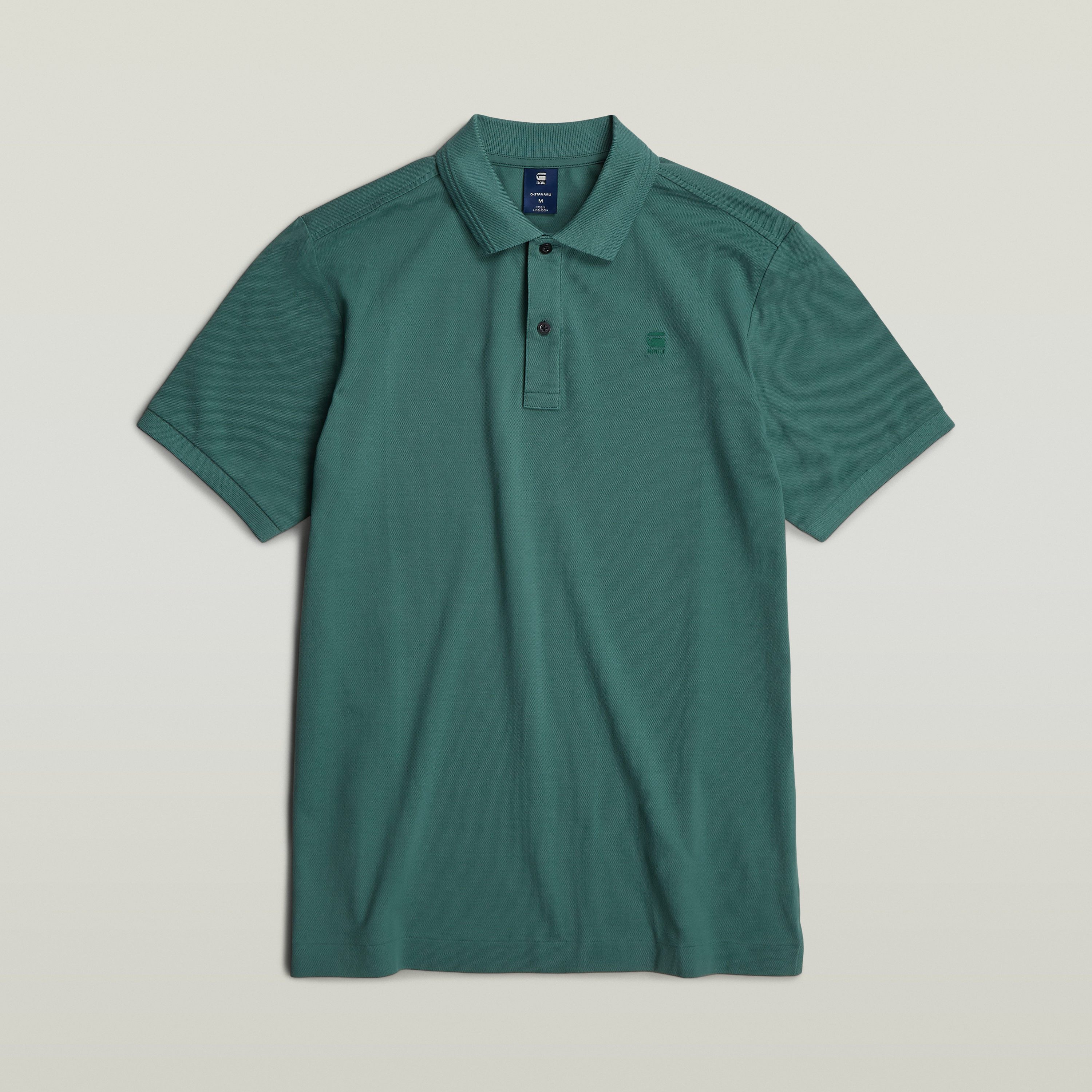 G-Star RAW Poloshirt Dunda slim fit Logo-embossing op de borst