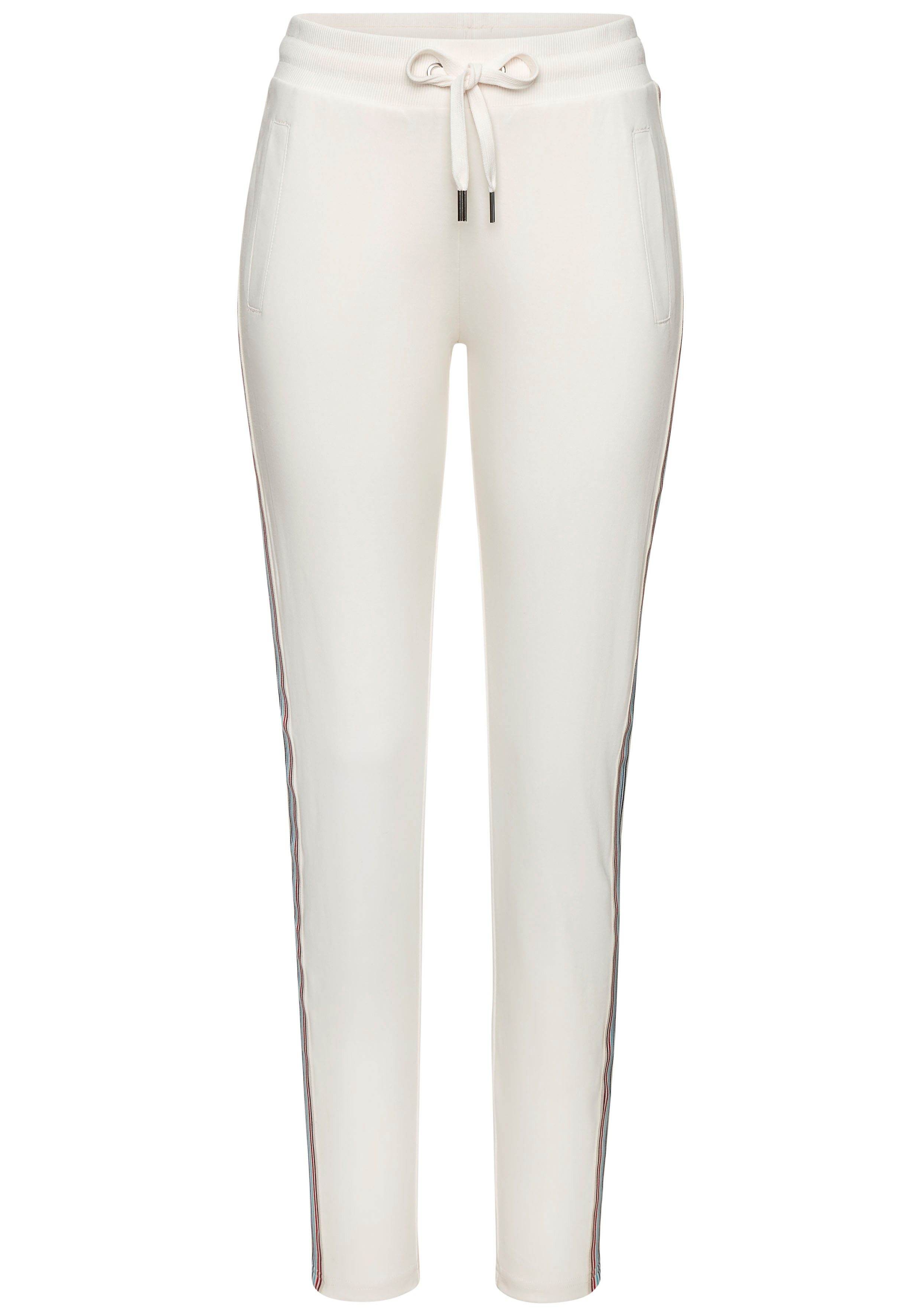 H.I.S Sweatbroek met strepen opzij