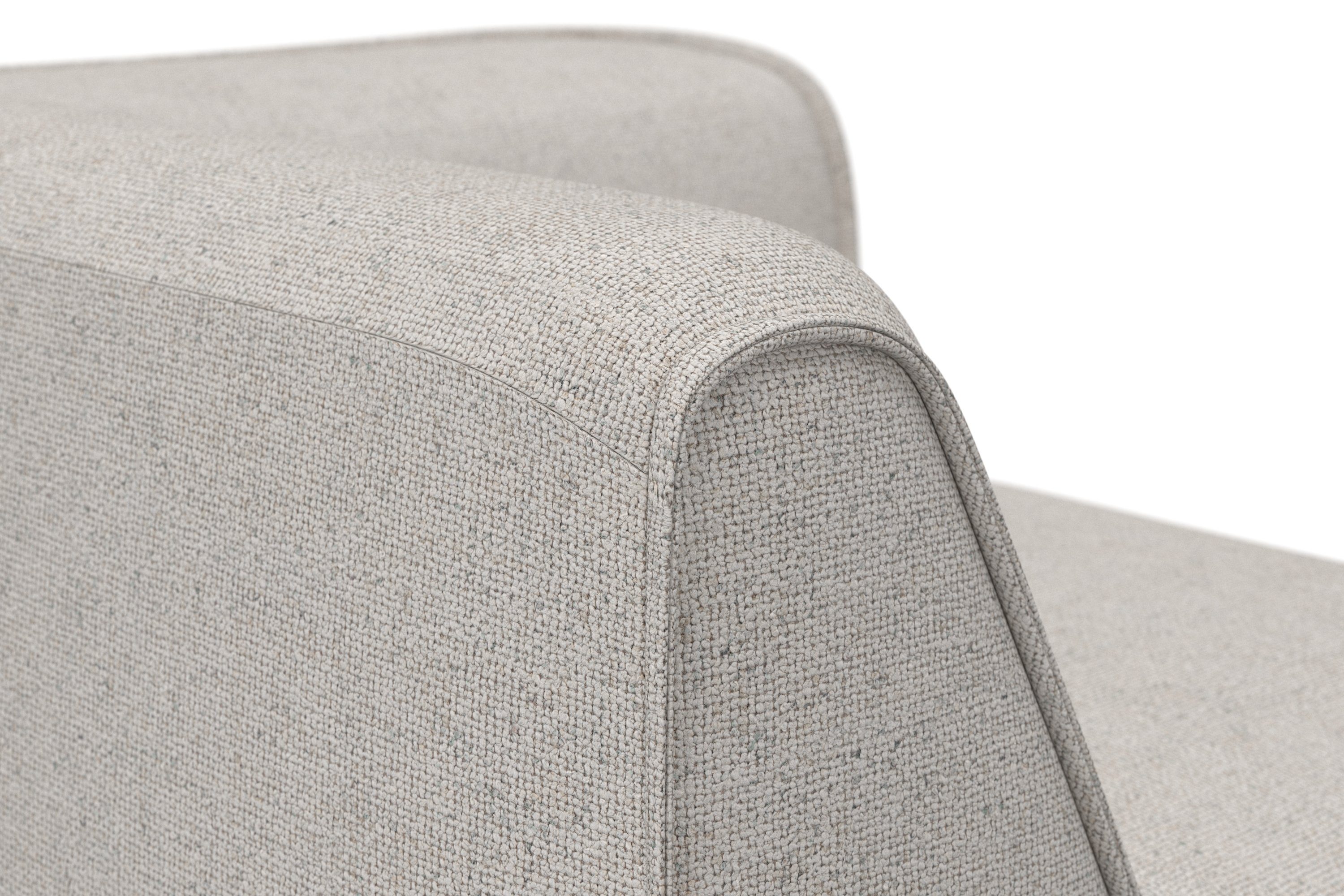 RAUM.ID Fauteuil Merid sofa-hoekelement, afmetingen B/D/H: 109/97/46 cm als module of apart te gebruiken, voor individuele samenstelling