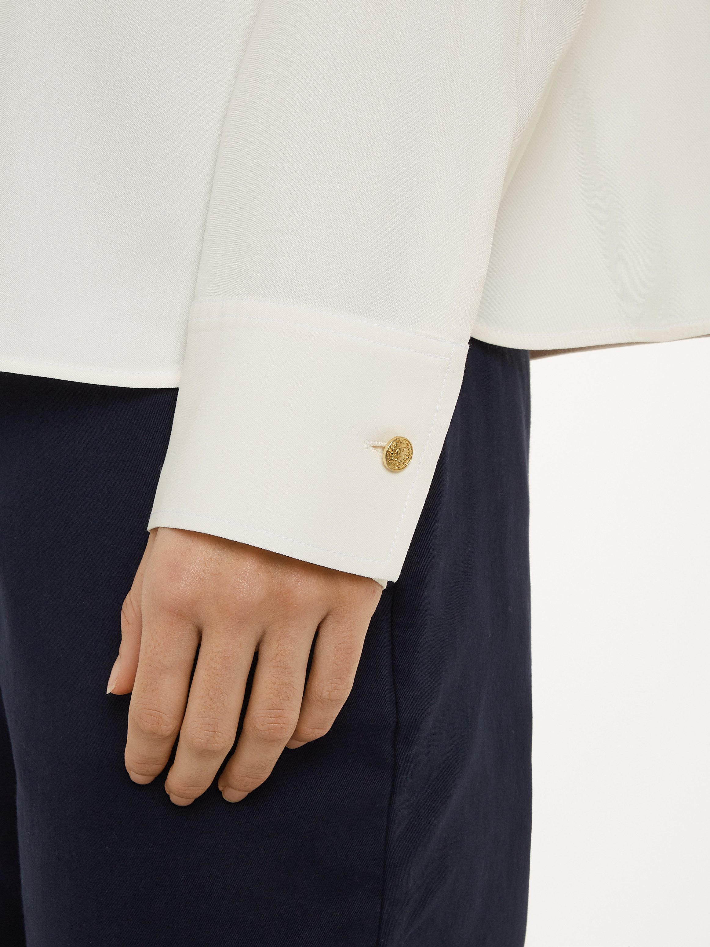 Tommy Hilfiger Blouse met lange mouwen met gestempeld logo