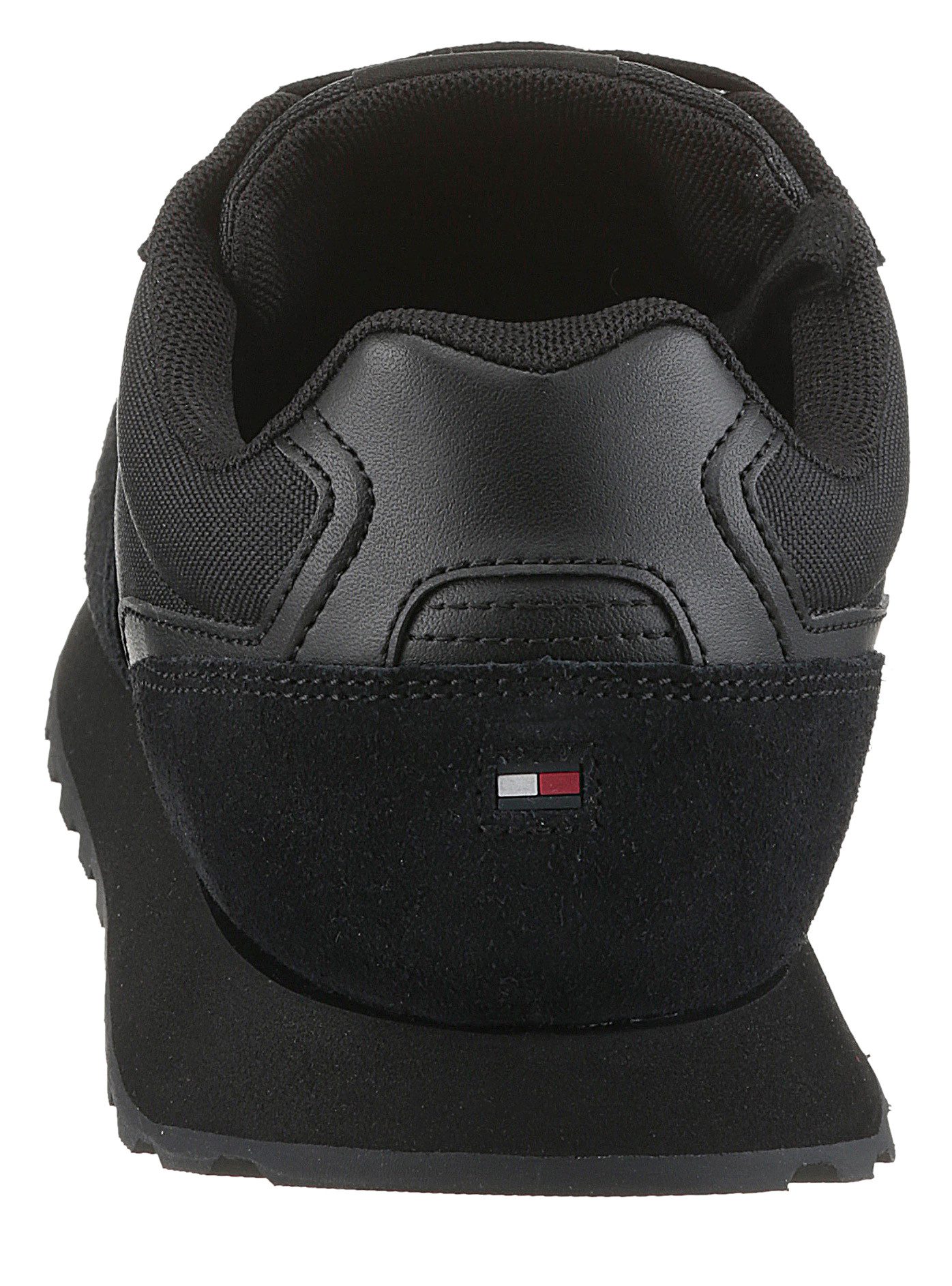 Tommy Hilfiger Sneakers NEW RUNNER EVA MIX FLAG , vrijetijdsschoen, halfschoen, veterschoen met gepolsterde schacht