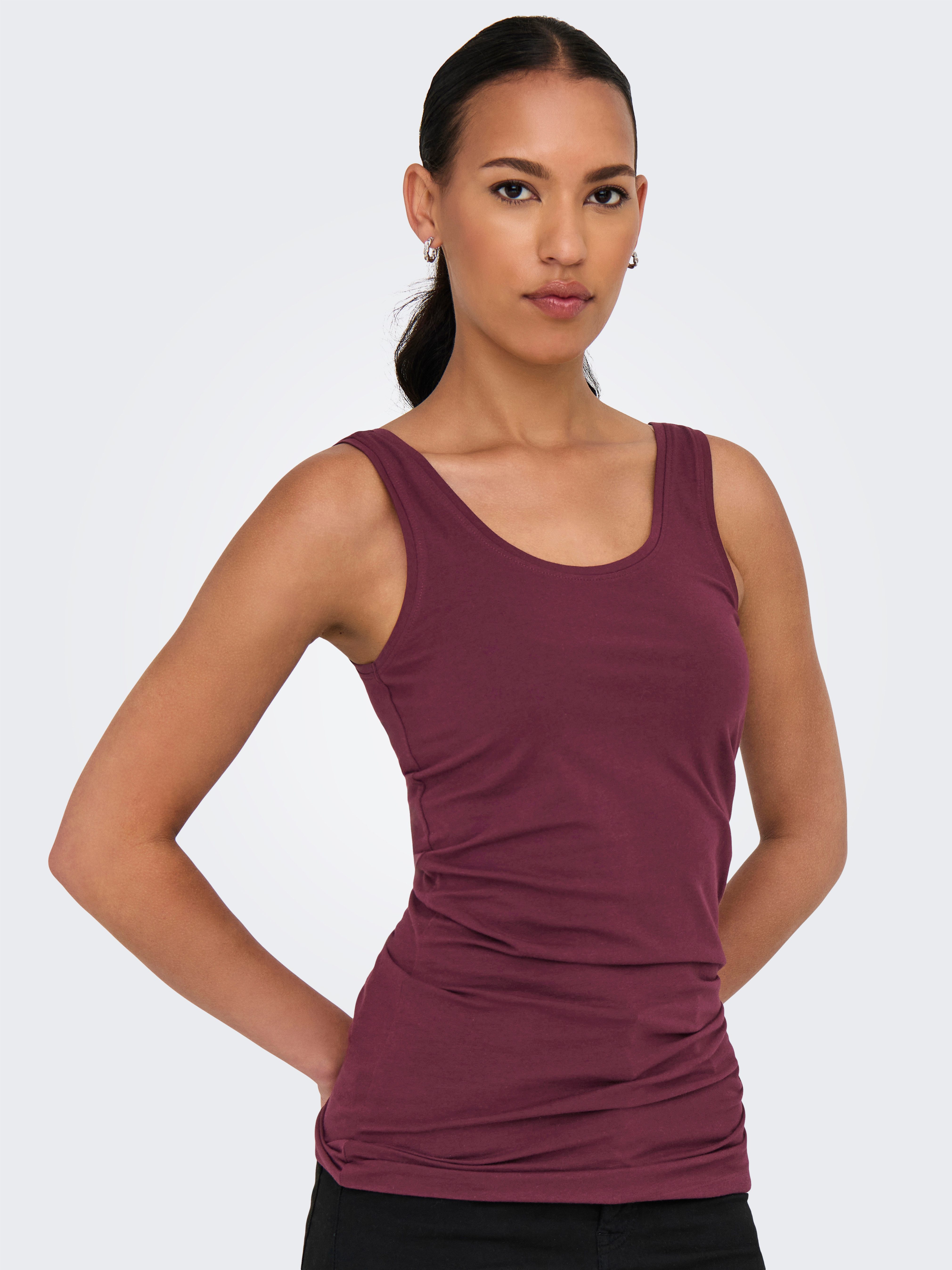 Only Tanktop ONLLIVE LOVE NEW LONG TT 2PACK NOOS (2-delig, Set van 2)