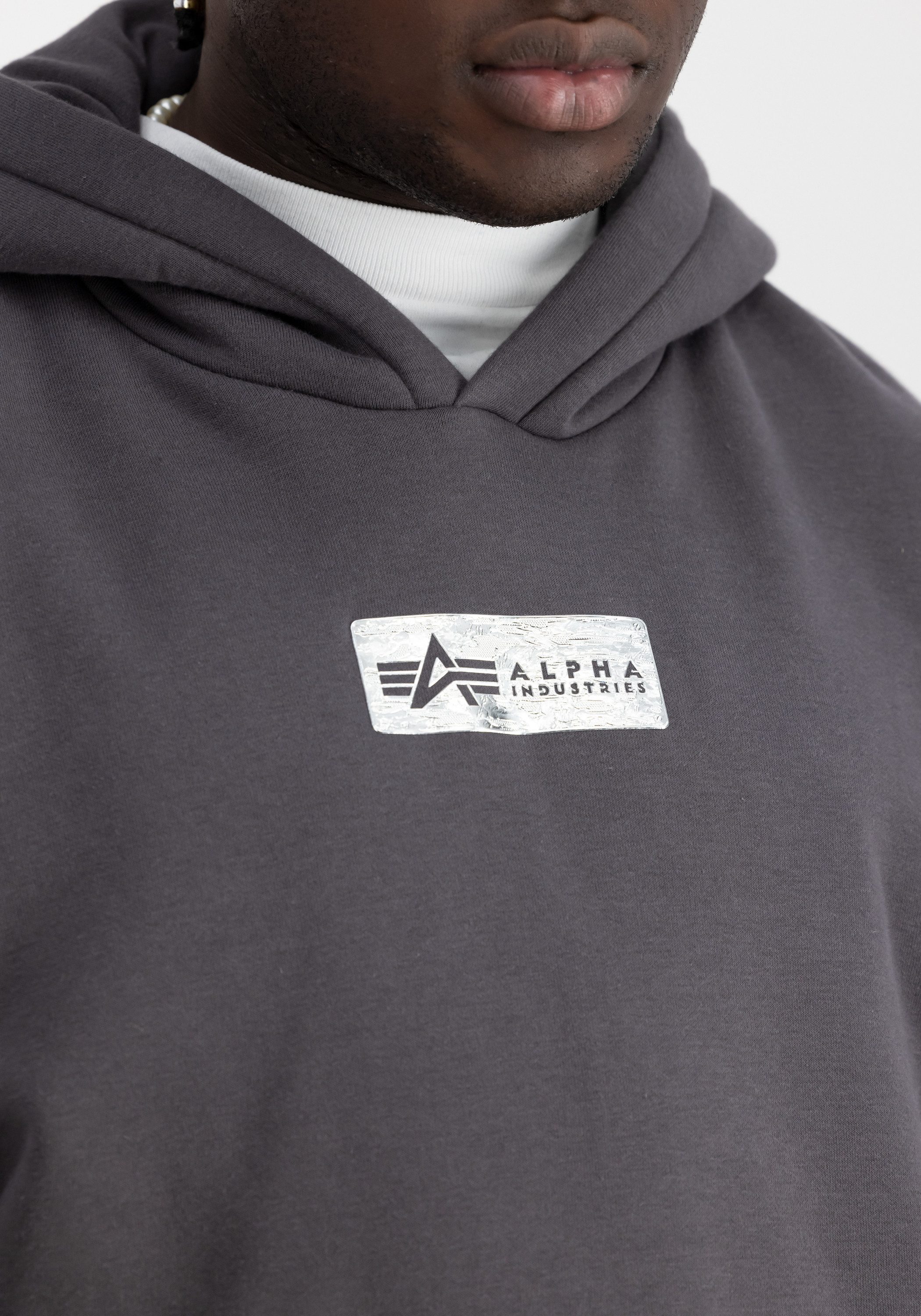 Alpha Industries Hoodie Alpha Industries Men - Hoodies Metal Plate Hoodie