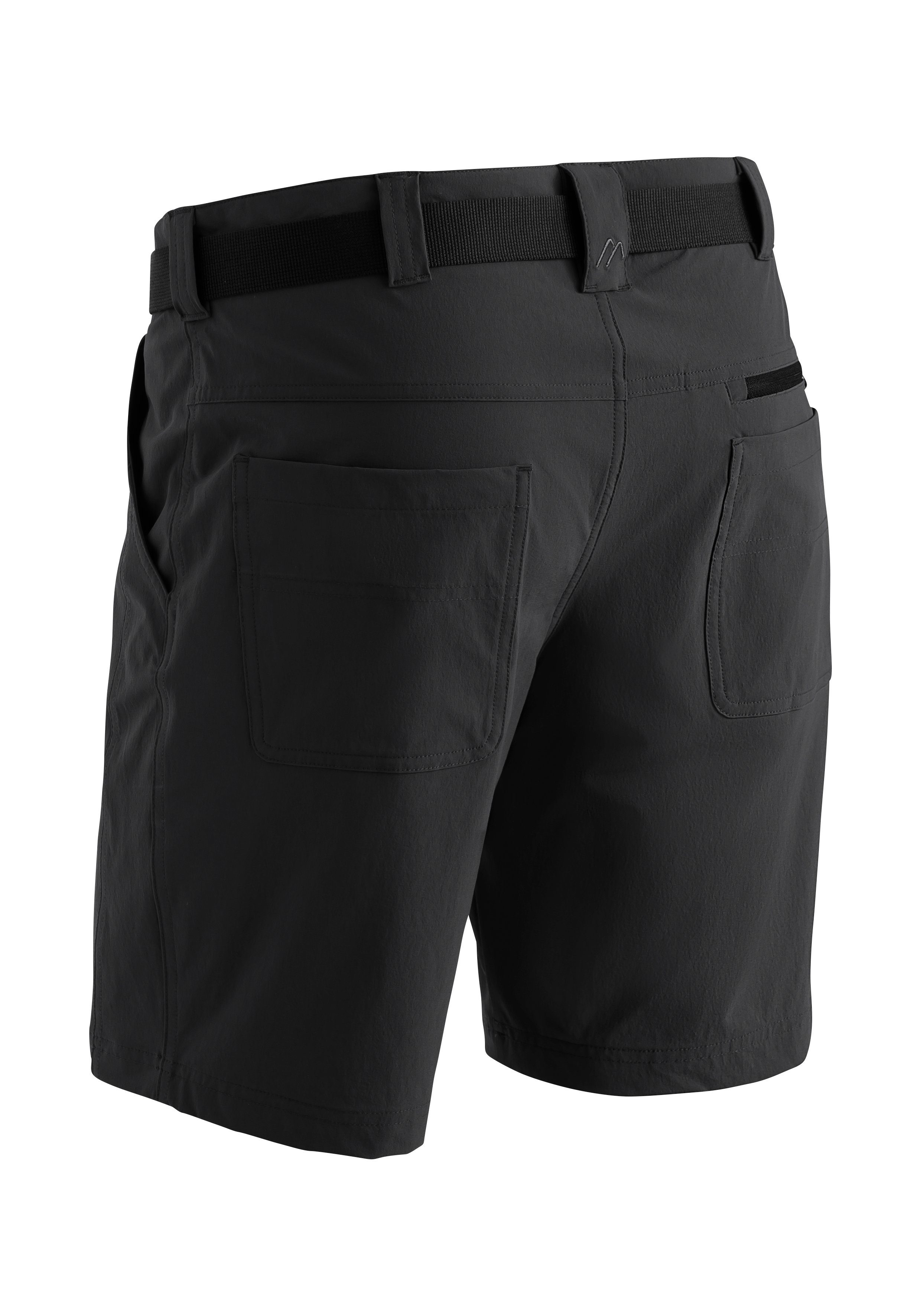 Maier Sports Functionele short Nil Short M Heren shorts, korte wandelbroek, outdoorbroek met 4 zakken, regular fit