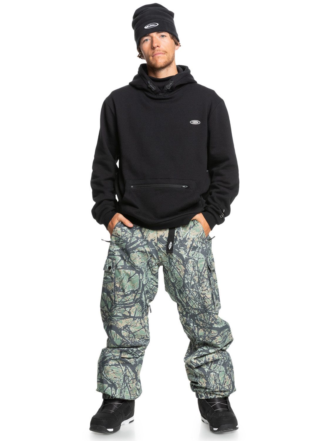 Quiksilver Hoodie Big Logo Tech
