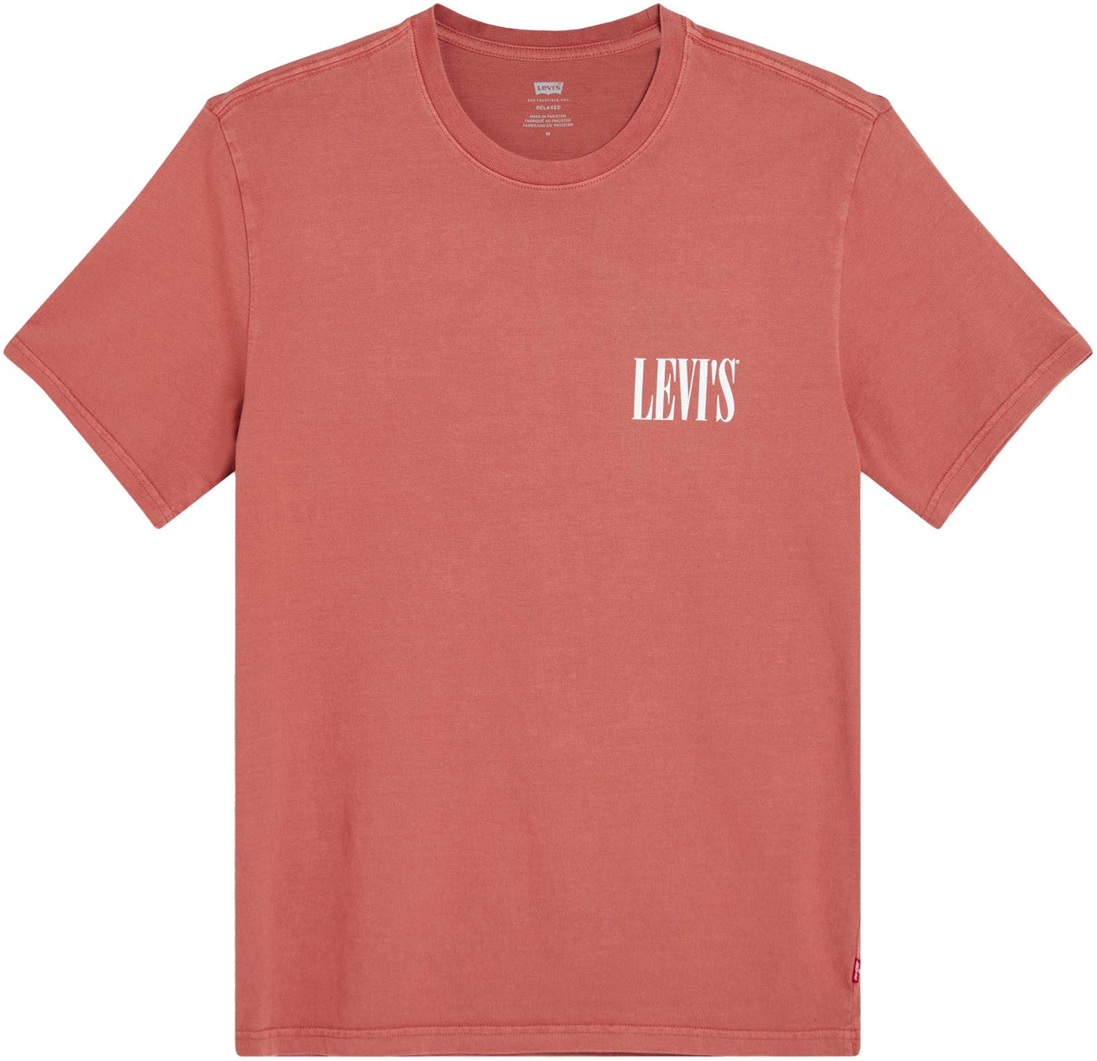 Levi's® T-shirt met een logo-opschrift