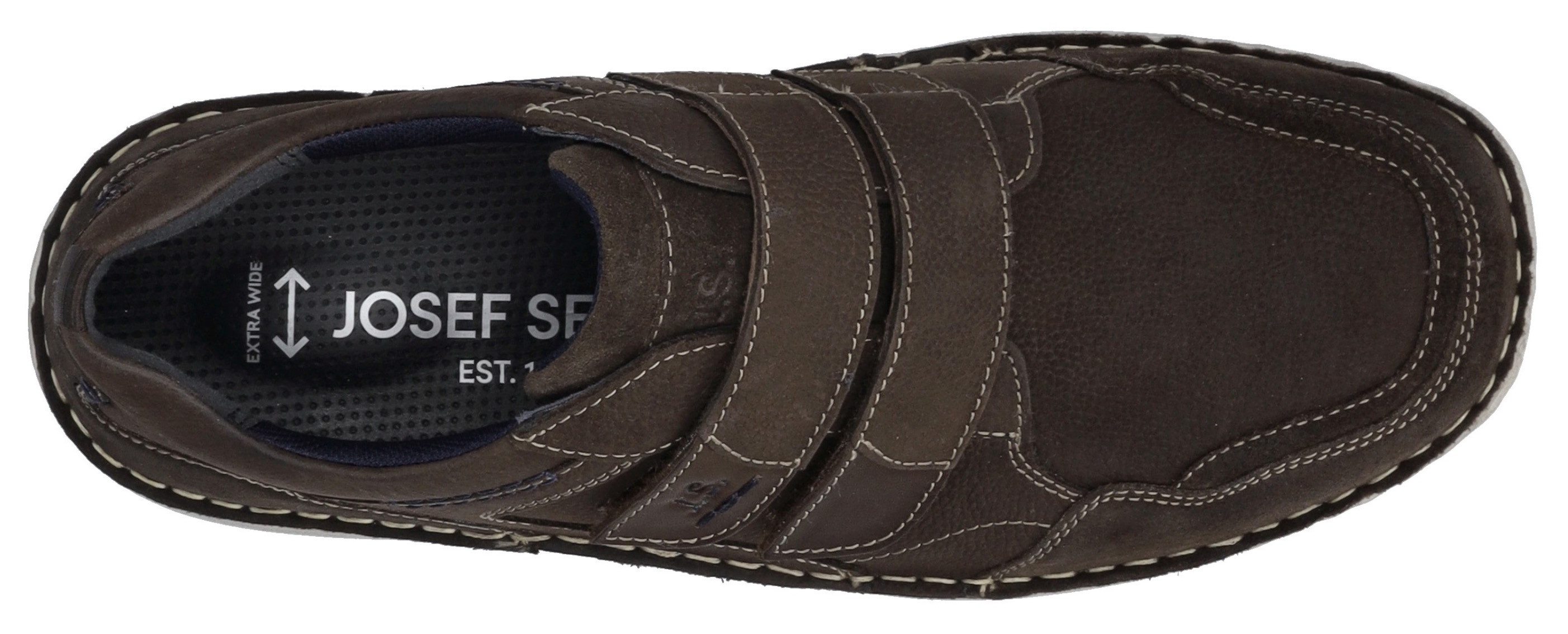 Josef Seibel Klittenbandschoenen New Anvers 85 vrijetijdsschoen, lage schoen, comfort schoen, klittenbandsluitingen, breedte k