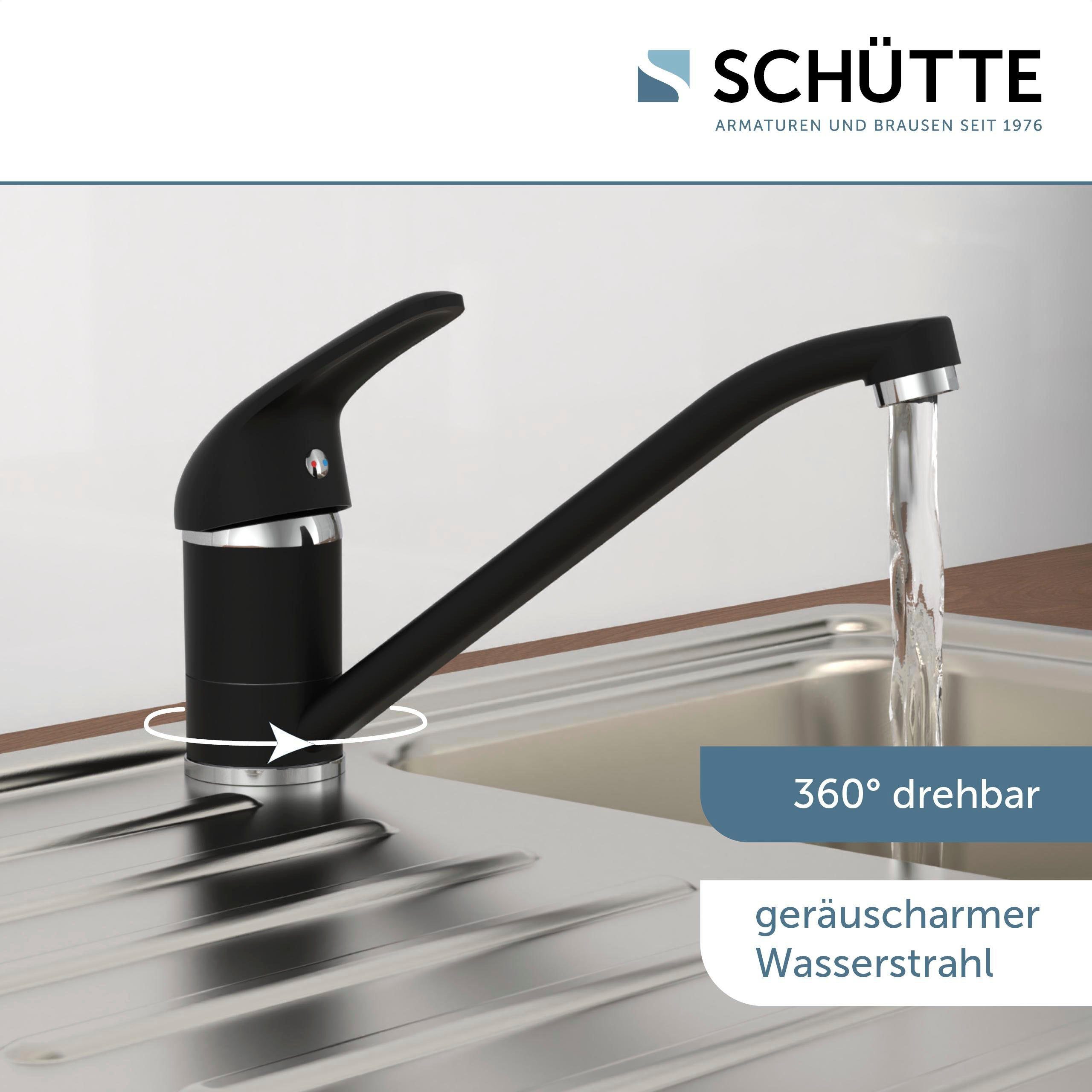 Schütte Gootsteen kraan Donau Lagedrukkraan keuken, 360° zwenkbare mengkraan keuken