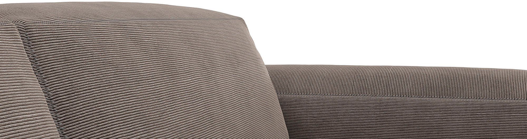 FLEXLUX Hoekbank Lucera, super comfortabel door hoogwaardige zitconstructie met koudschuim