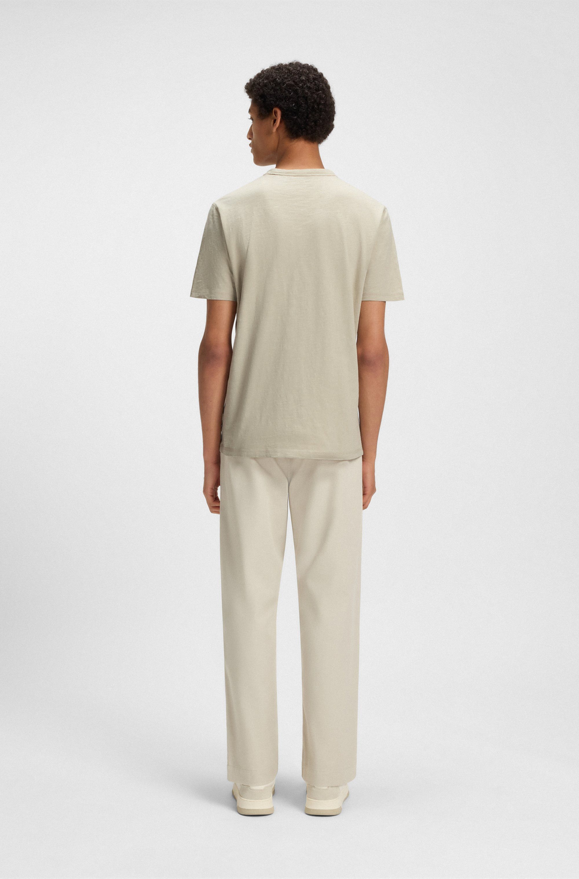 Boss Orange T-shirt Tegood met een ronde hals