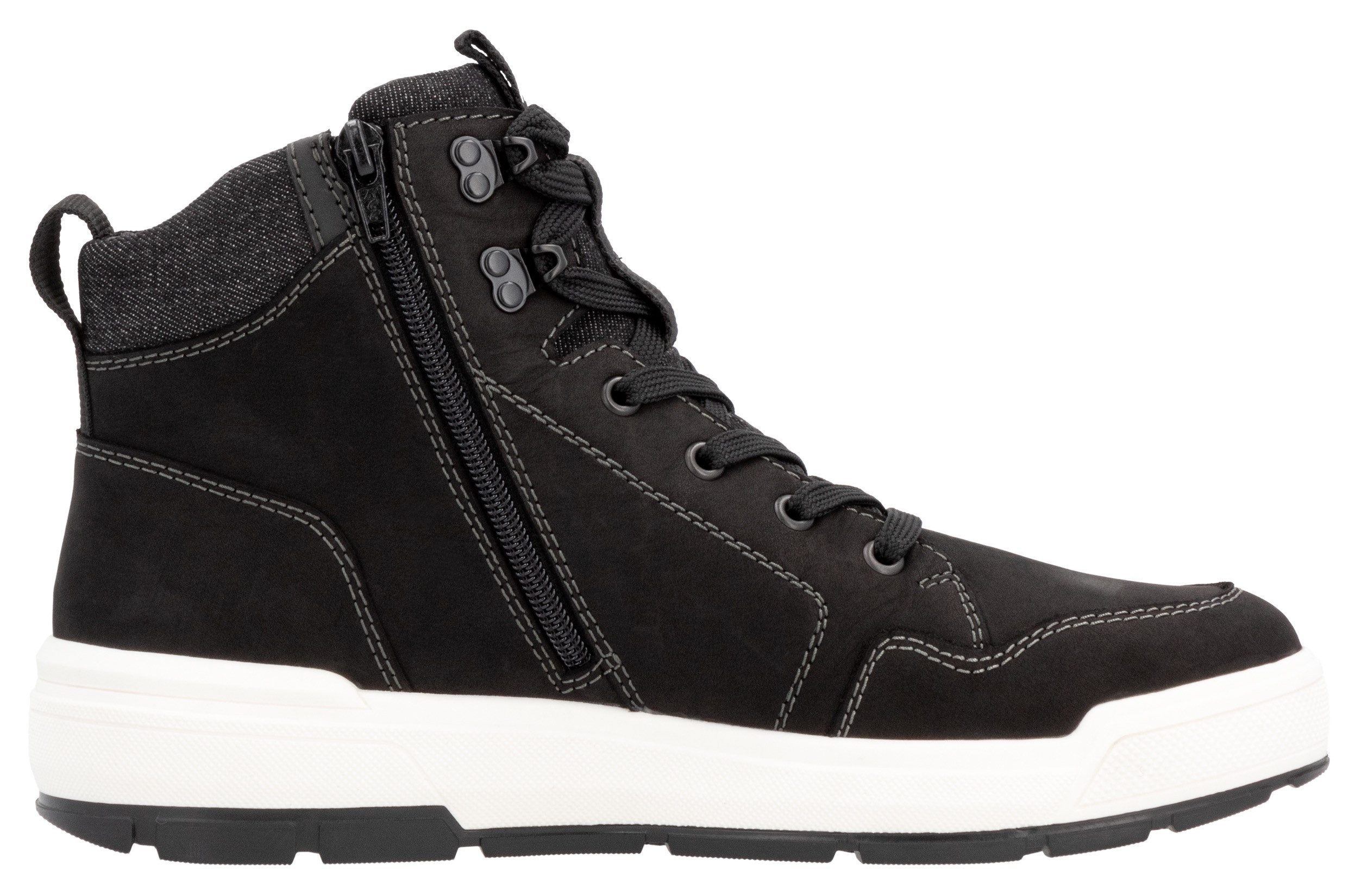 Rieker EVOLUTION Hoge veterschoenen winter boots, lace-up boots, high-top sneakers with soft insole