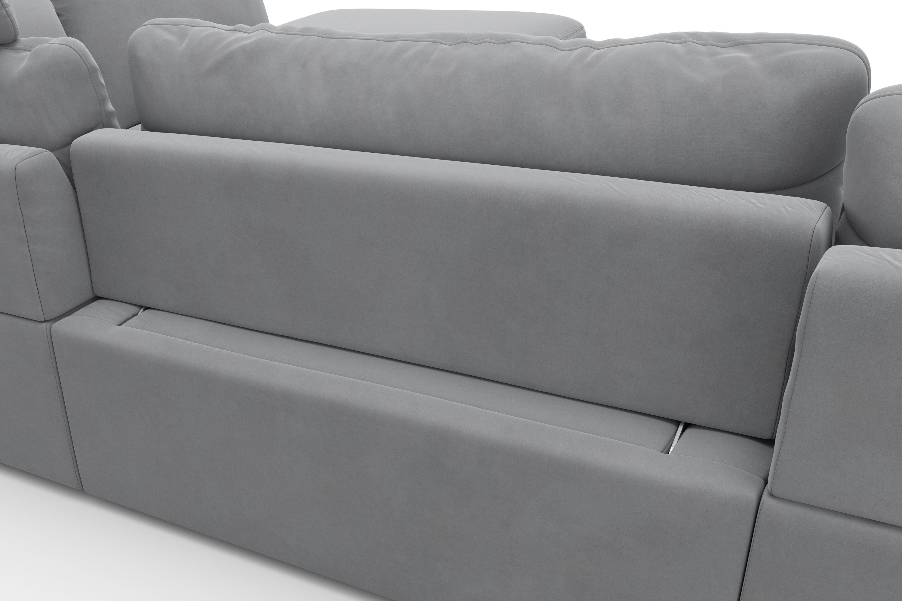 sit&more Hoekbank Cadabra L-vorm Breedte 356 cm, met zitdiepteverstelling