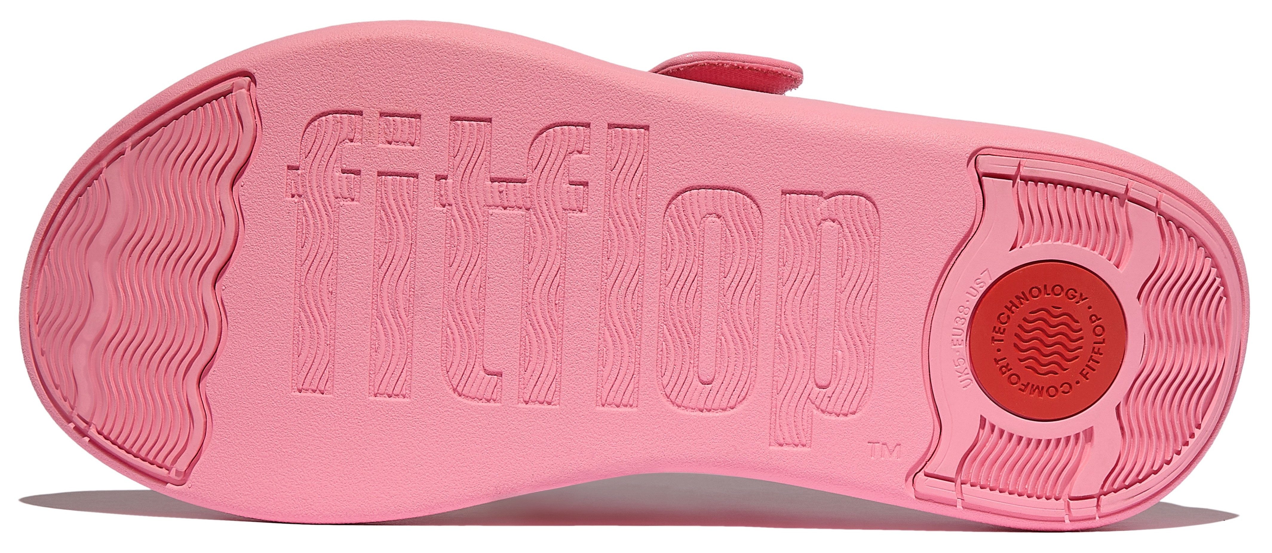Fitflop Teenslippers F-MODE GO , sandaal met dempende microwobbleboard-technologie