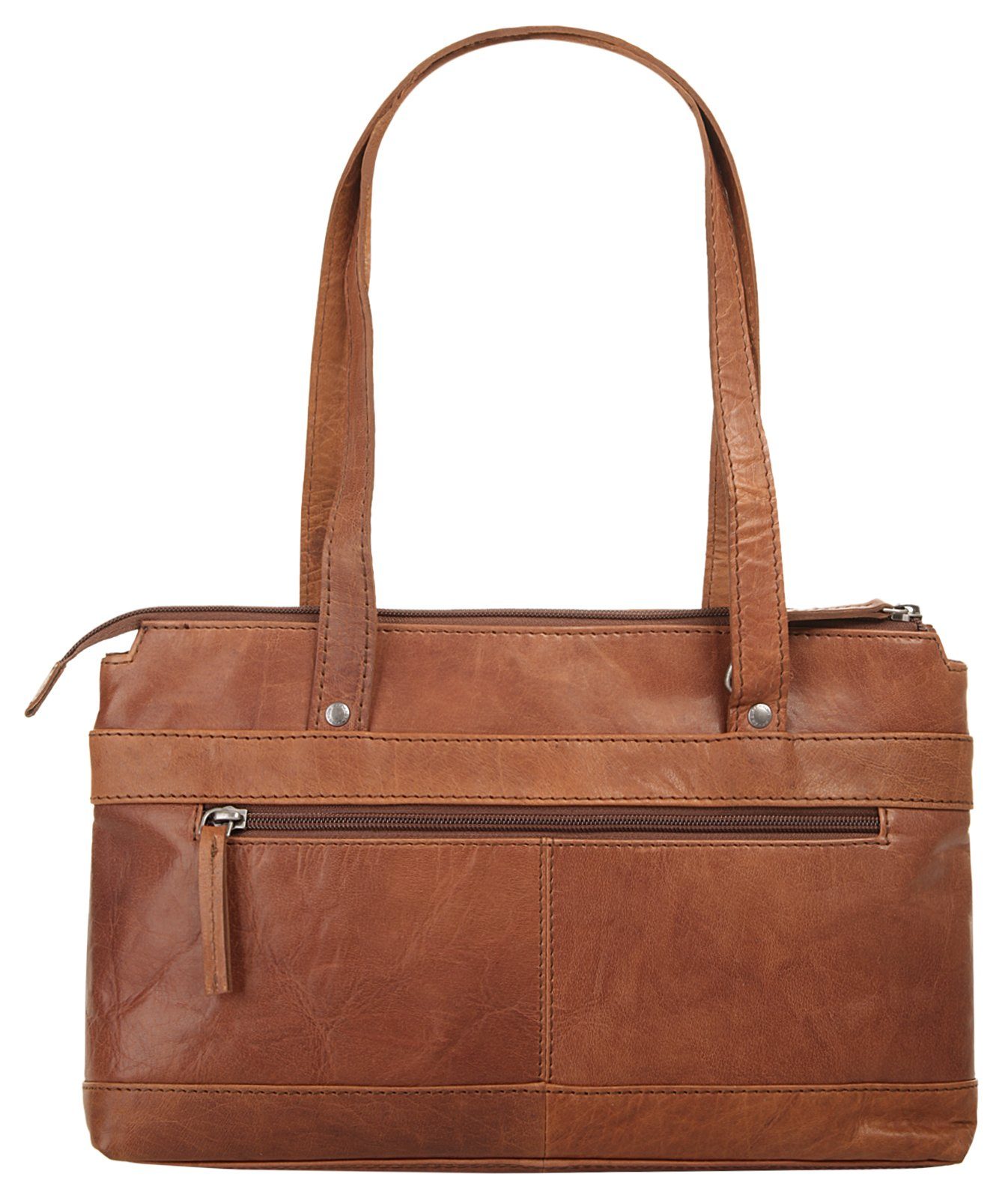 Spikes & Sparrow Tas echt leder