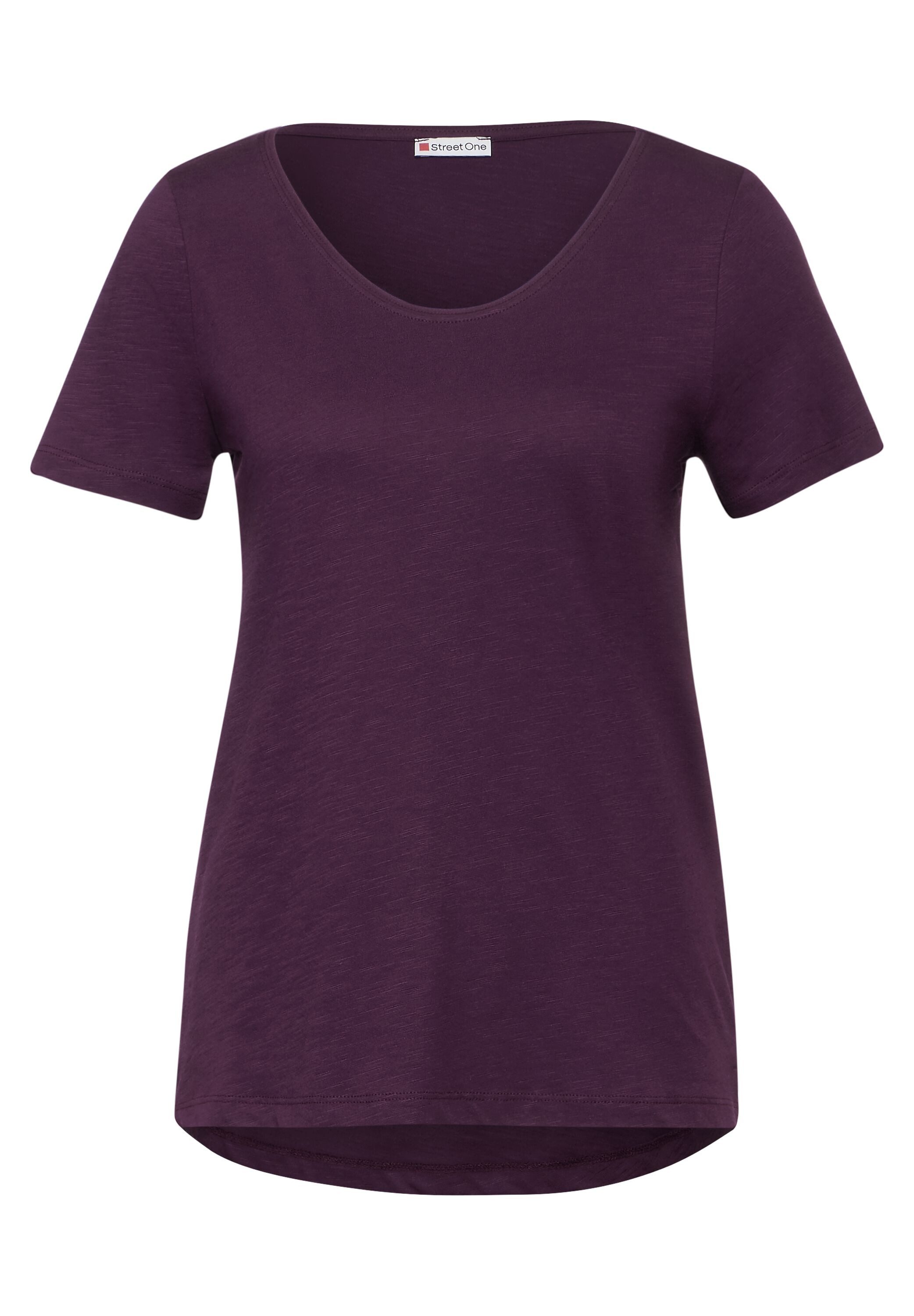 STREET ONE T-shirt Style Gerda met een langere achterkant