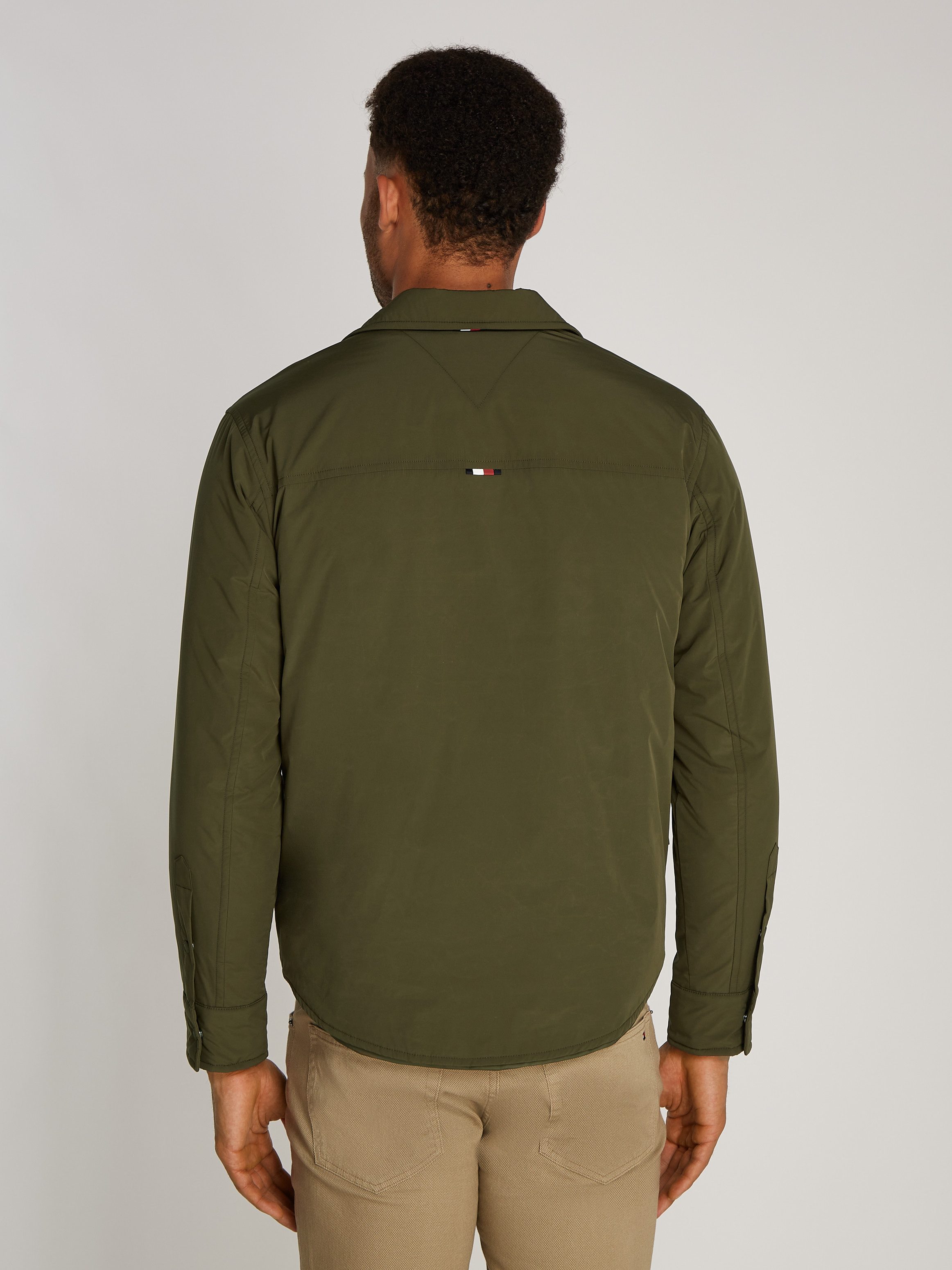 Tommy Hilfiger Overhemdjasje LW PACKABLE SHIRT JACKET