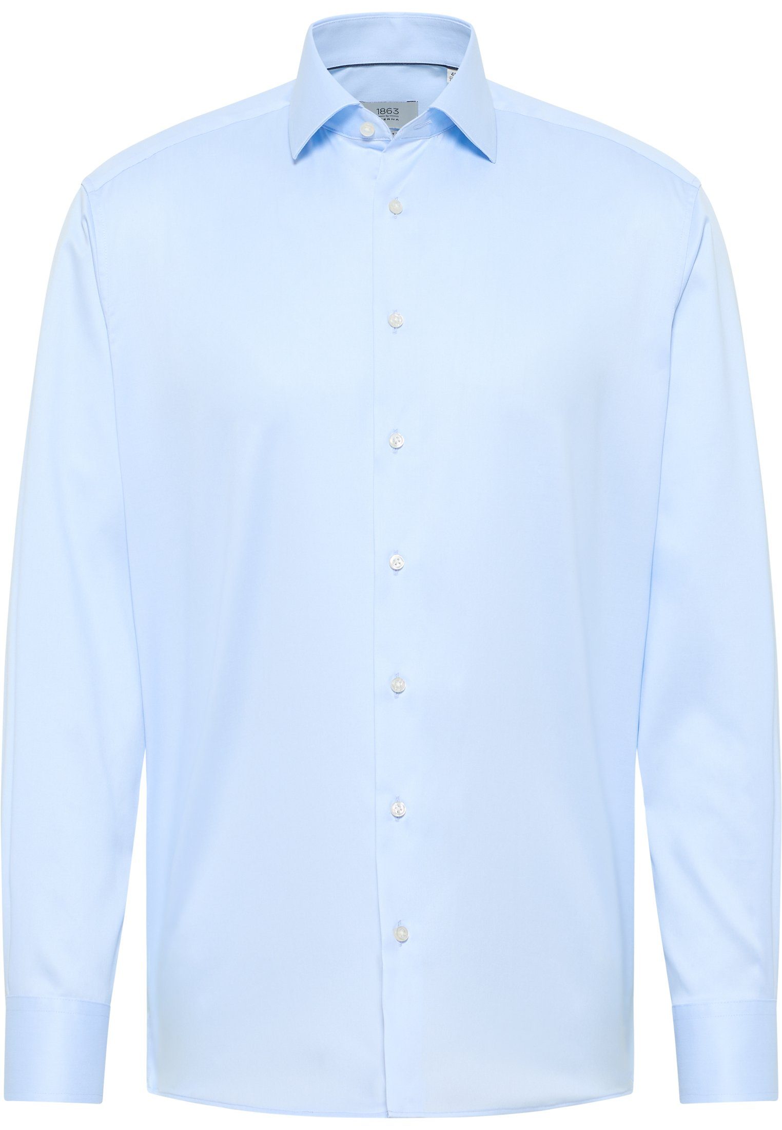 Eterna Overhemd met lange mouwen Comfort fit NON IRON (strijkvrij)