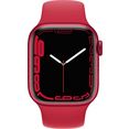 apple smartwatch watch series 7 gps + cellular, 41 mm rood