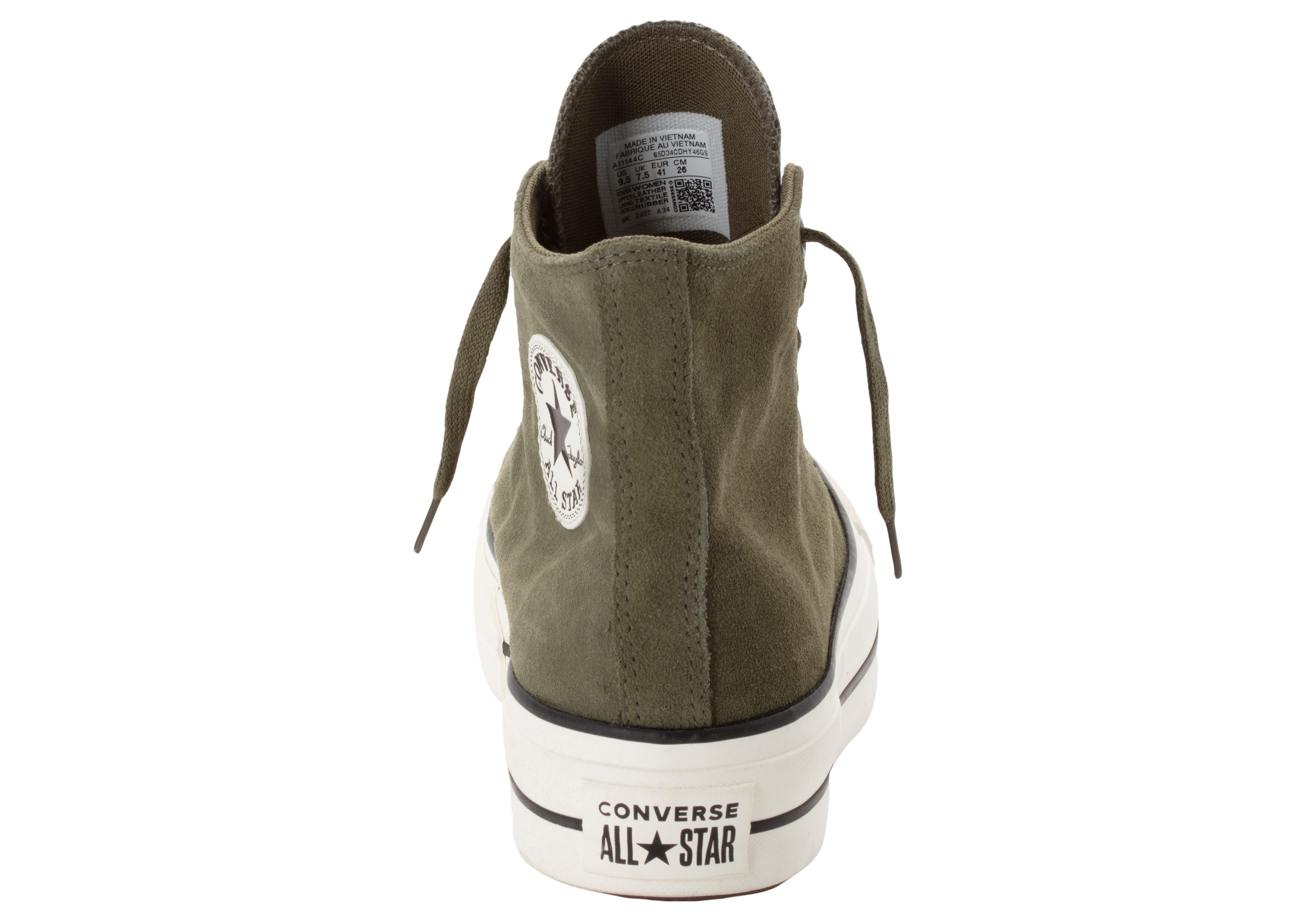 Converse Sneakers CHUCK TAYLOR ALL STAR LIFT PLATFORM COLORFUL SUEDE