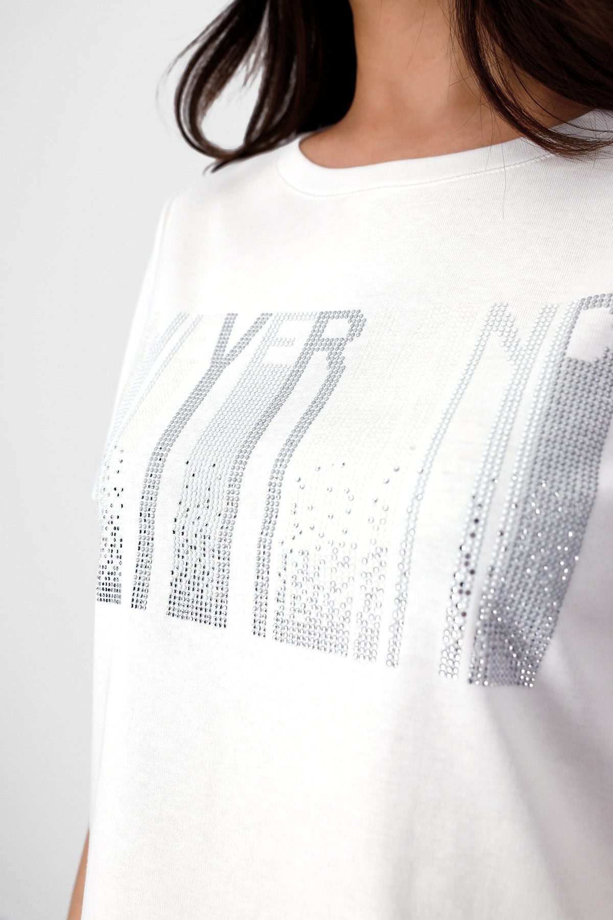 Monari Shirt met ronde hals Met een ronde hals
