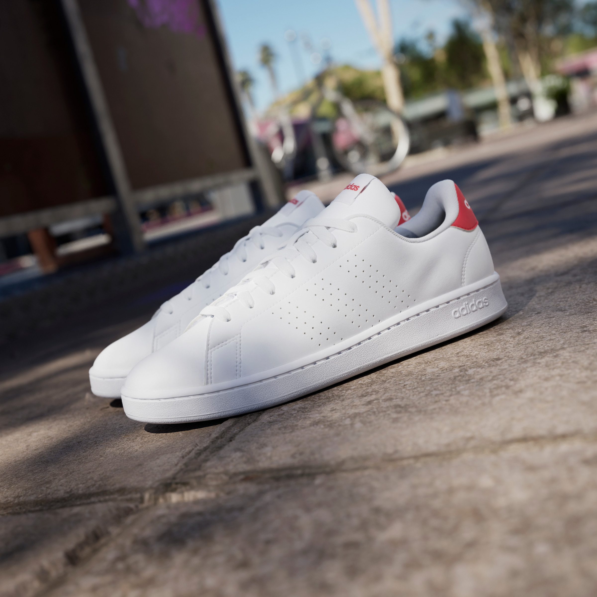 adidas Sportswear Sneakers ADVANTAGE Ontwerp in de sporen van de adidas Stan Smith